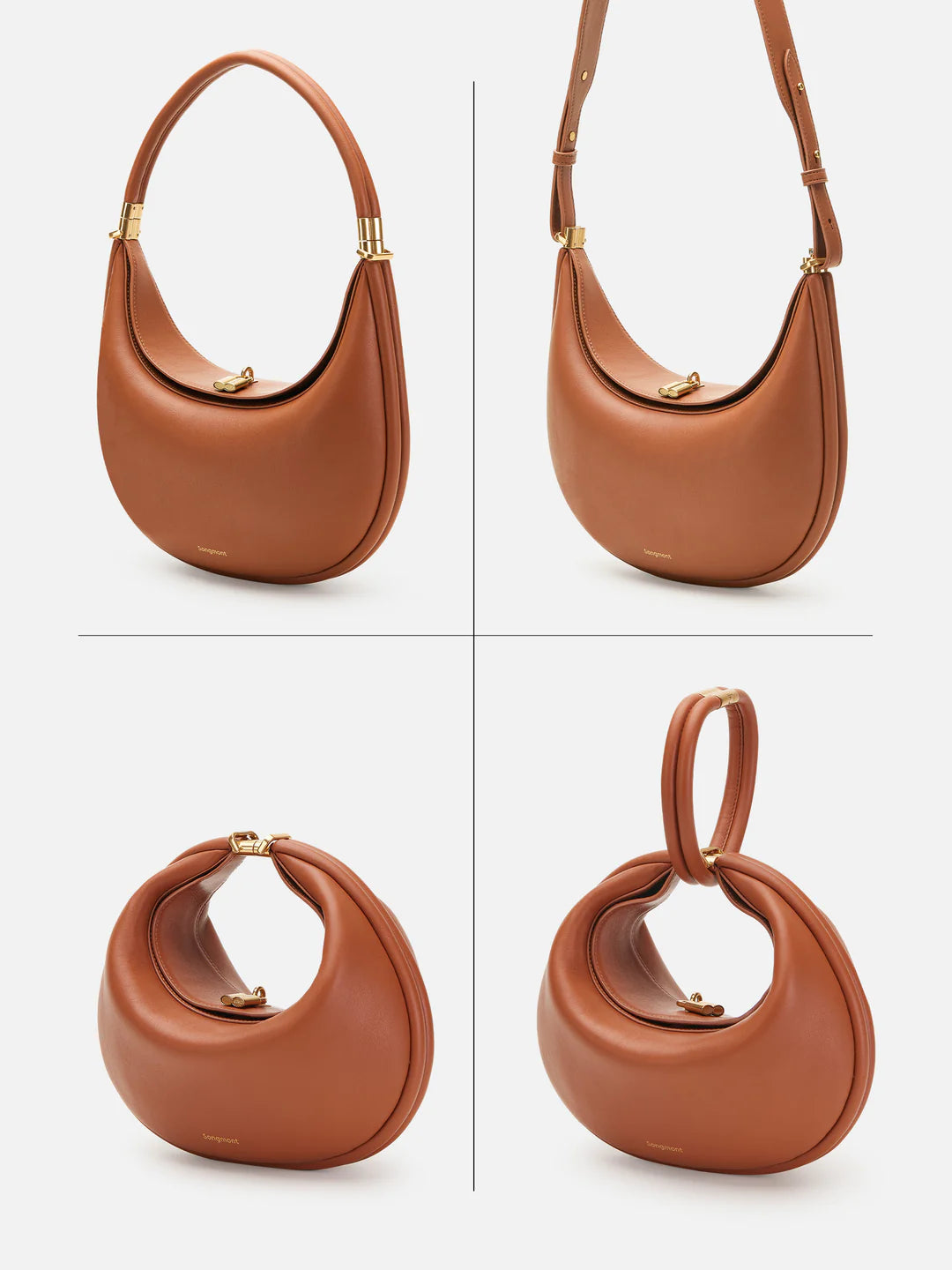 Luna Bag (vegan leather) - Eco Caramel