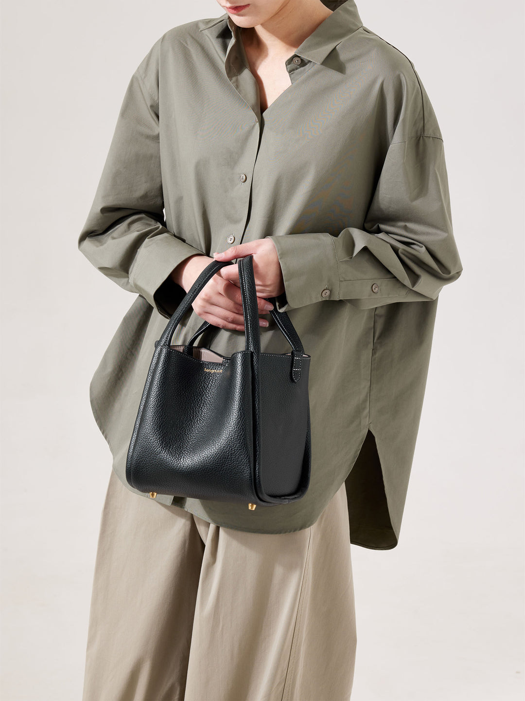 Medium Song Bag (Vegan Leather) - Eco Onyx