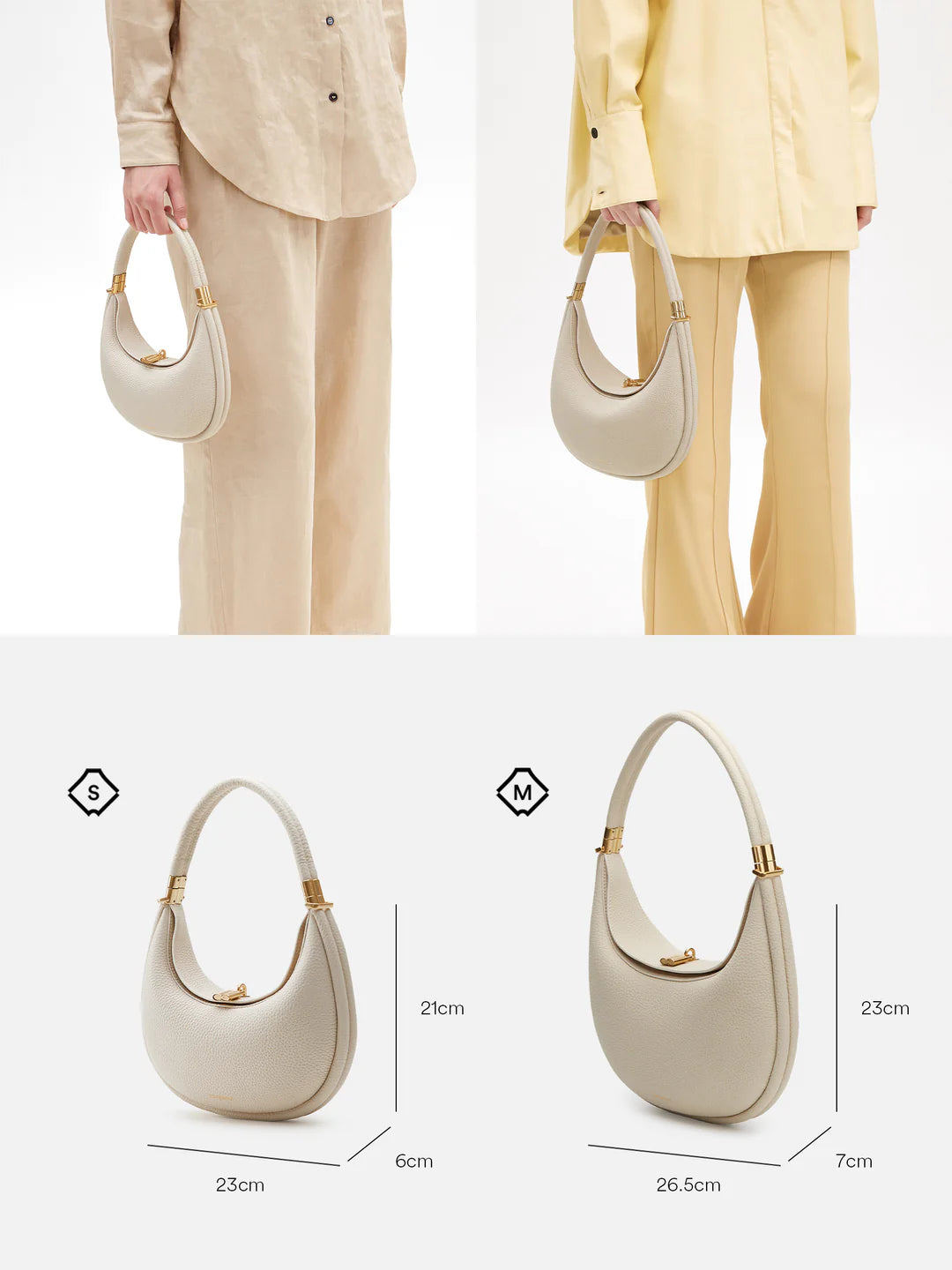 Medium Luna Bag - Chocolate