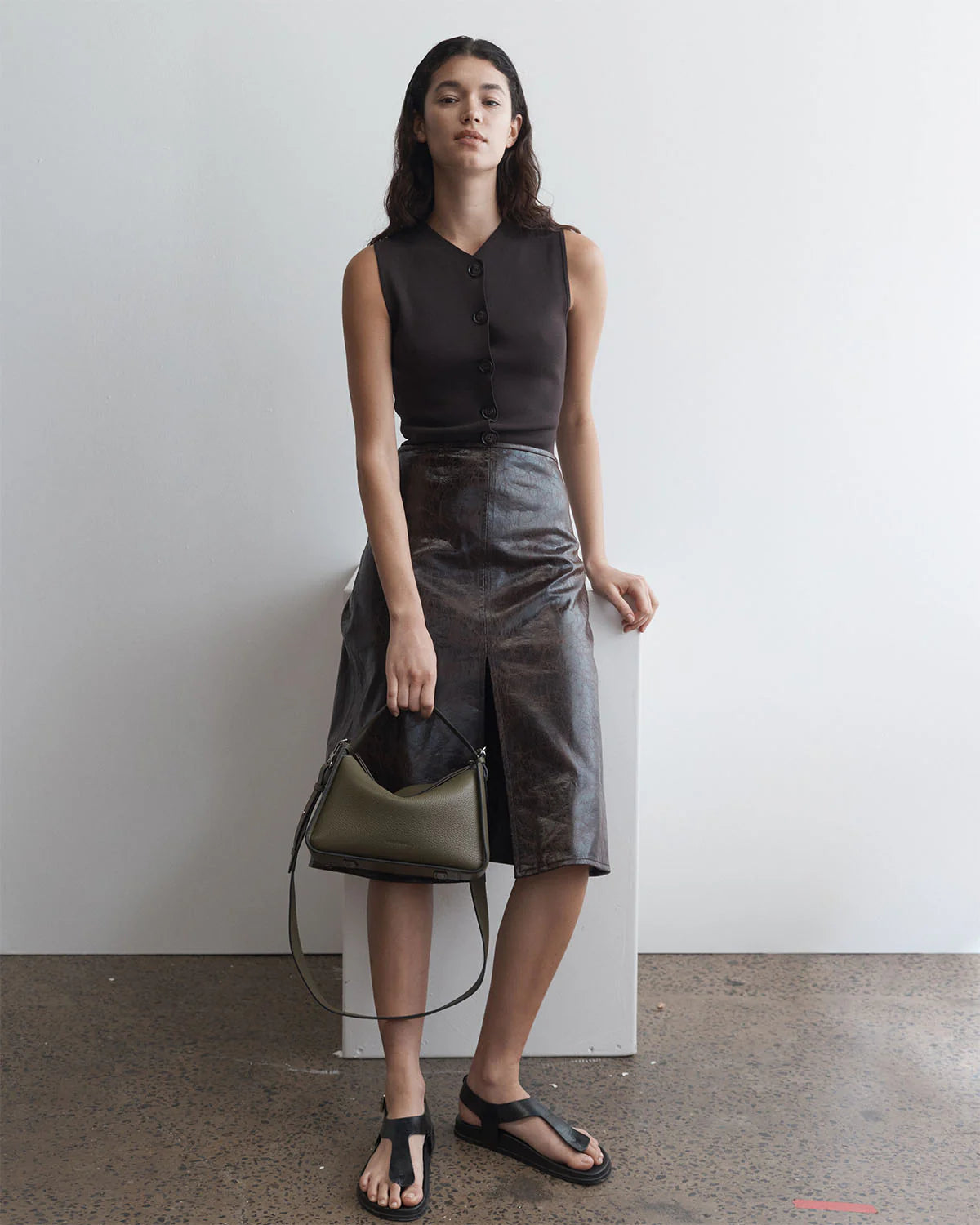 The Horse Clementine Bag - Olive