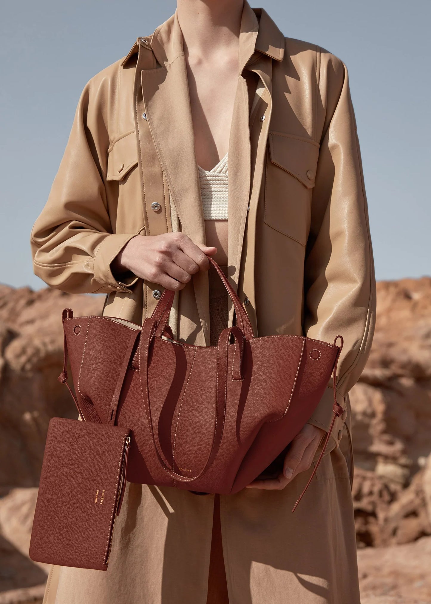 Cyme Mini EDITION TEXTURED COGNAC