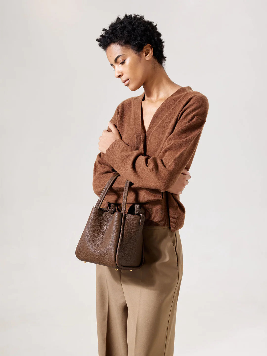 Medium Song Bag (New Version) - Chocolate