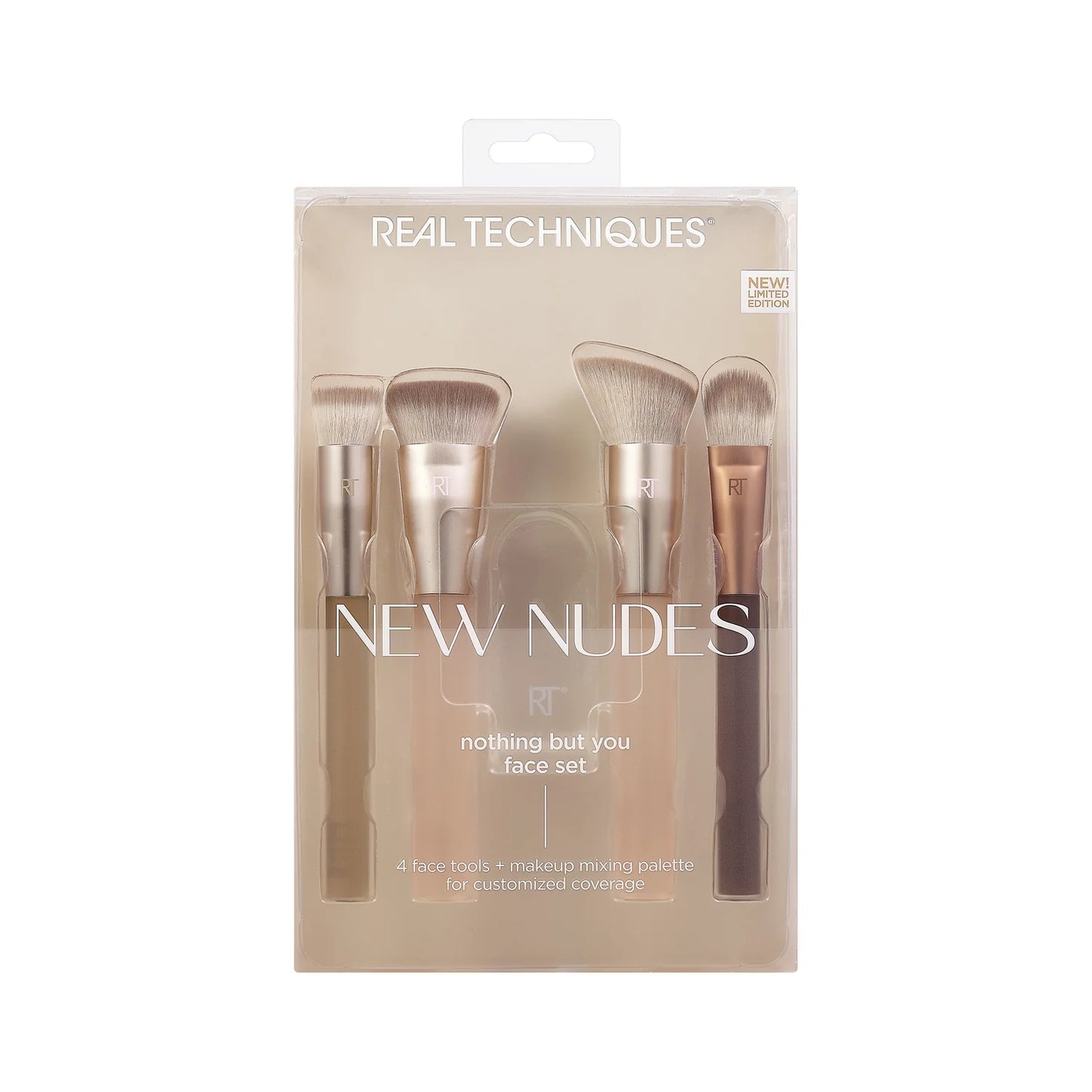 REAL TECHNIQUES New Nudes Nothing But You Face Kit