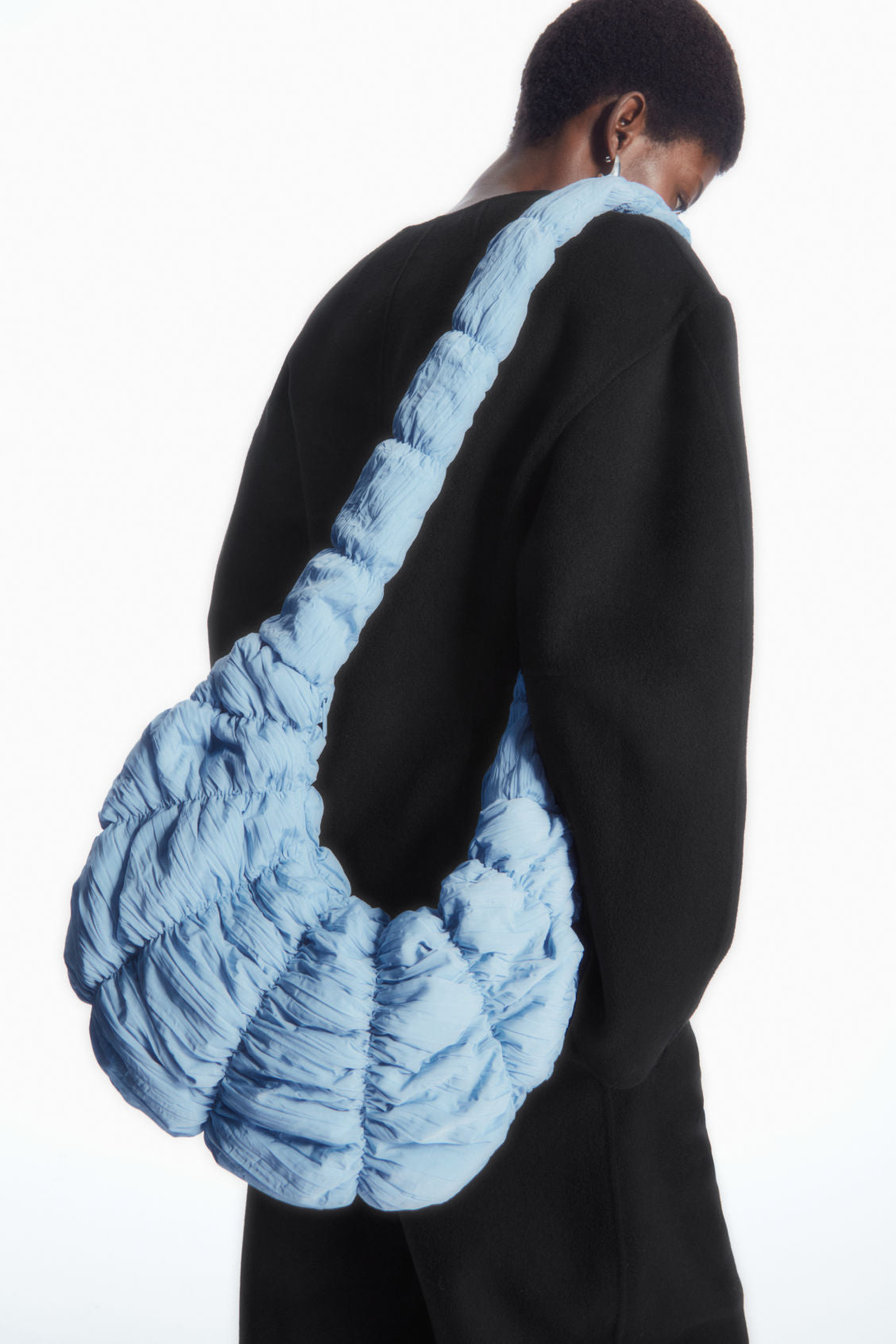 COS Ripple Crossbody - Blue