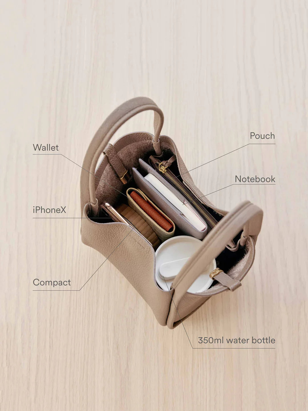 Medium Song Bag (New Version) - Chocolate