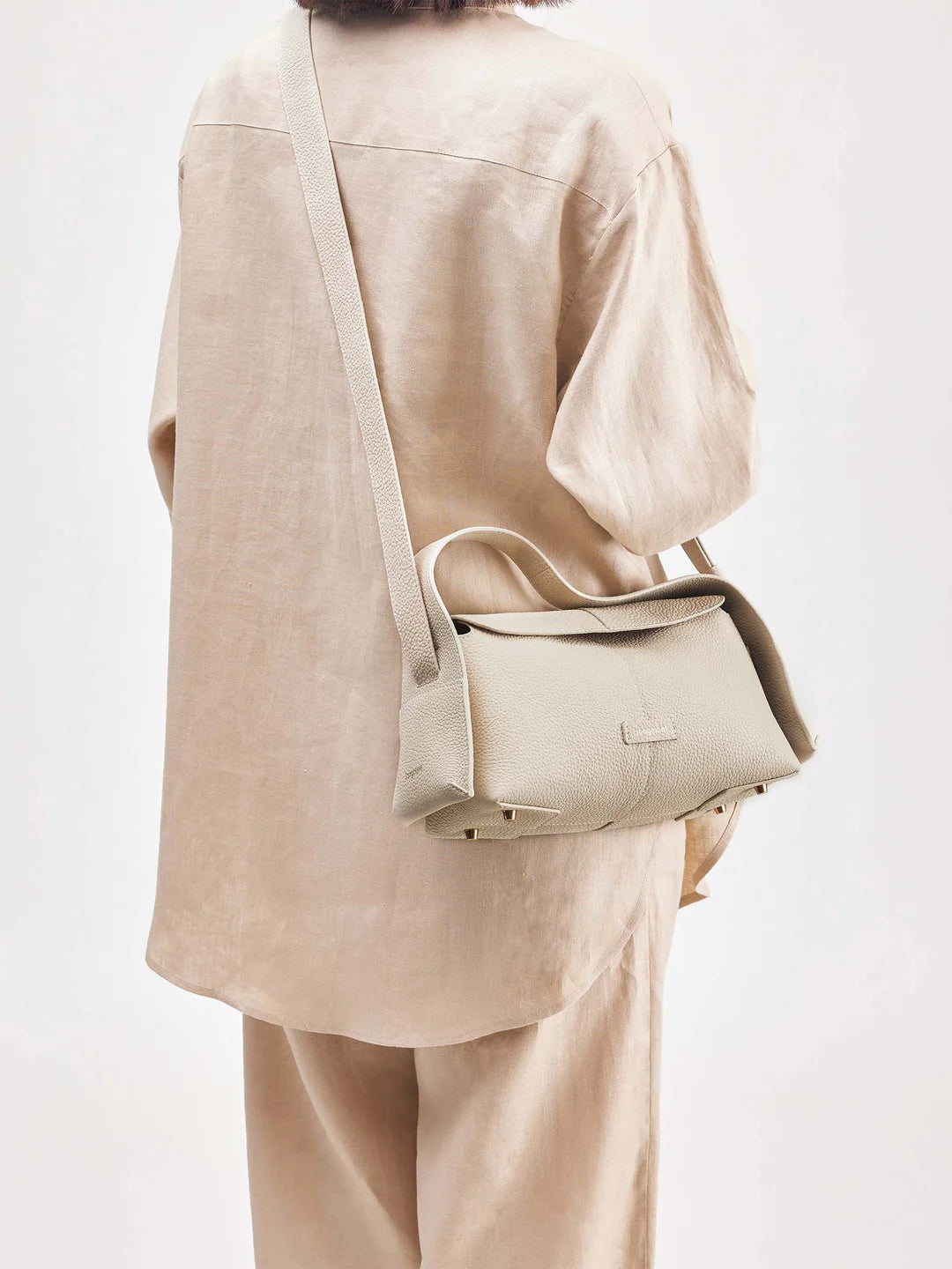 Small Drippy Roof Bag - Ivory
