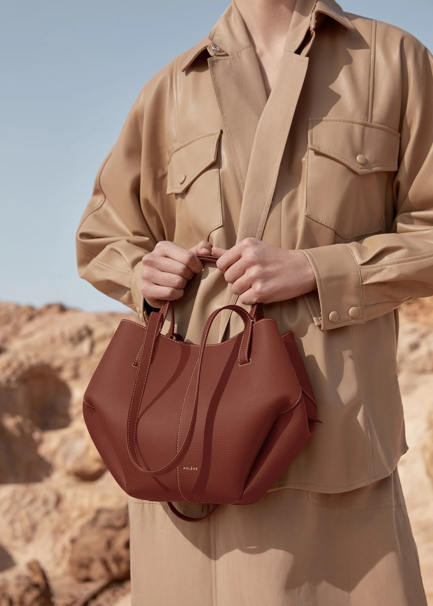 Cyme Mini EDITION TEXTURED COGNAC