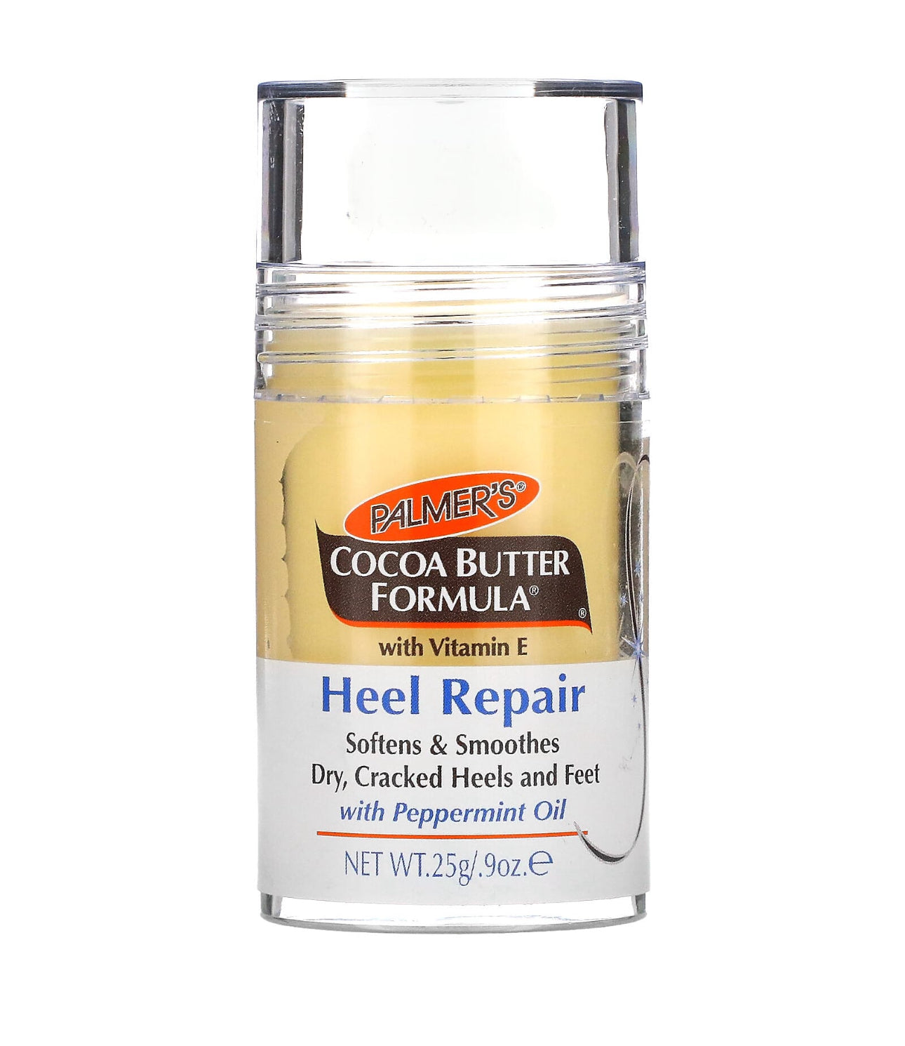 Cocoa Butter Formula With Vitamin E, Heel Repair, 0.9 oz (25 g)
