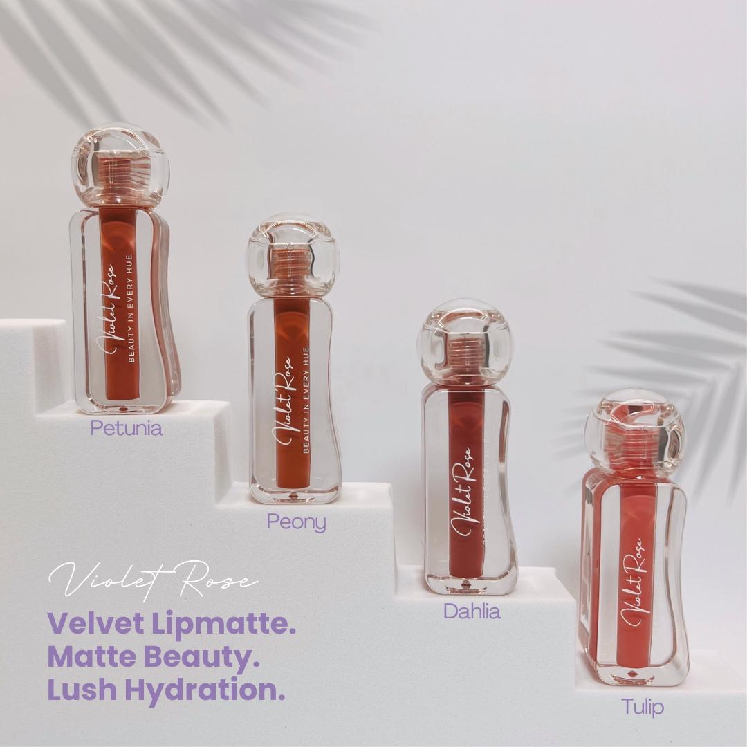 Violet Rose Velvet Lipmatte - Peony
