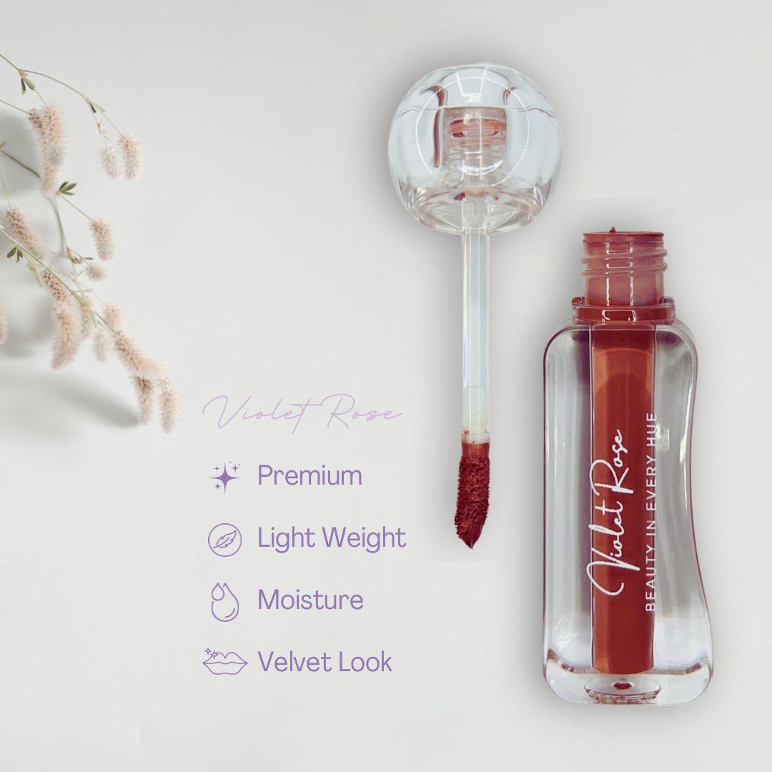 Violet Rose Velvet Lipmatte - Dahlia
