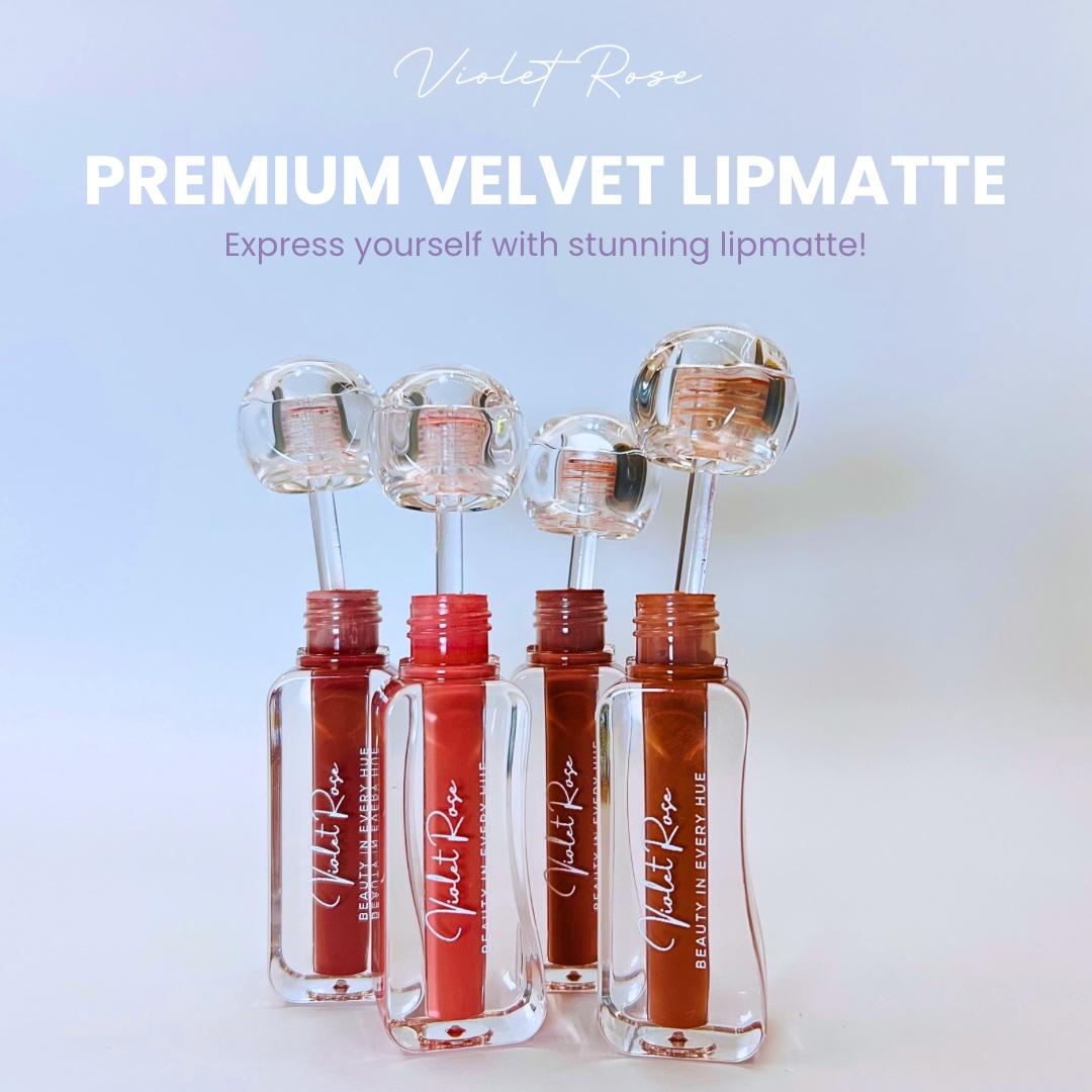 Violet Rose Velvet Lipmatte - Peony