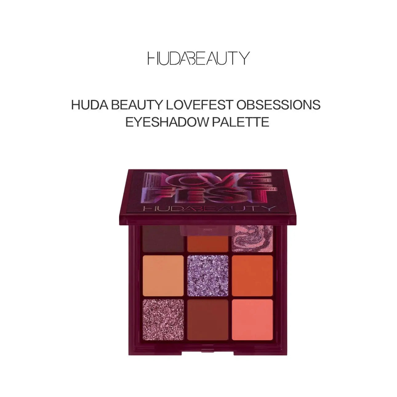 HUDA BEAUTY Lovefest Obsessions Eyeshadow Palette