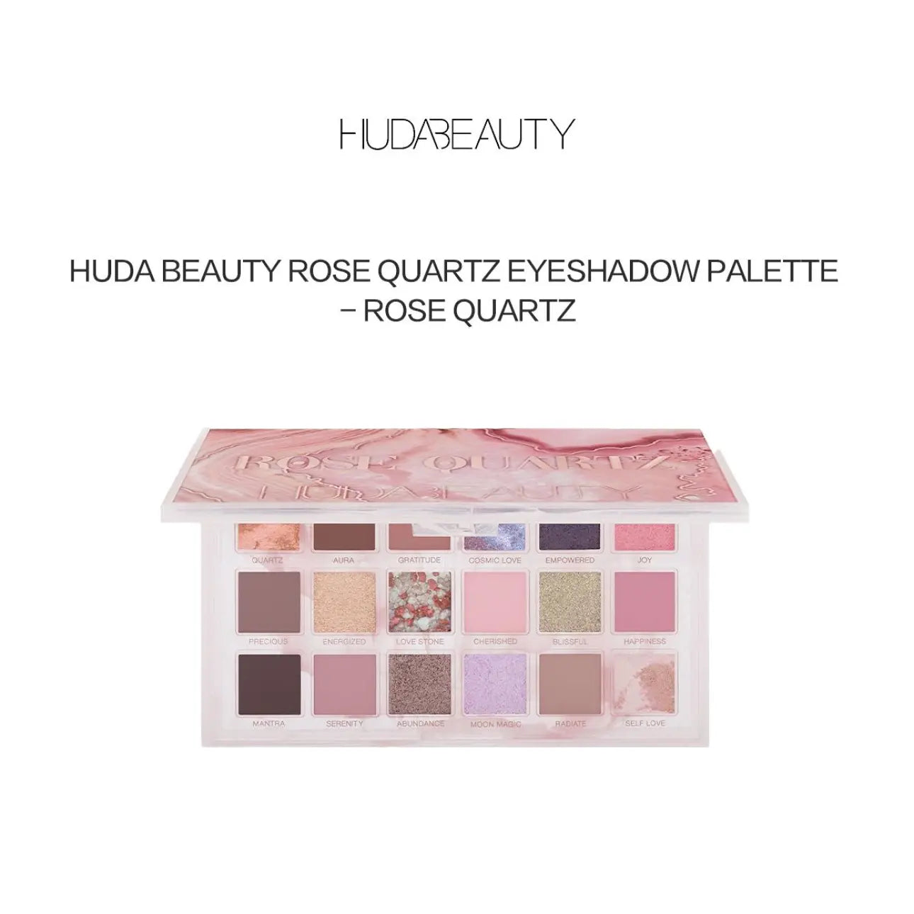HUDA BEAUTY Rose Quartz Eyeshadow Palette - Rose Quartz