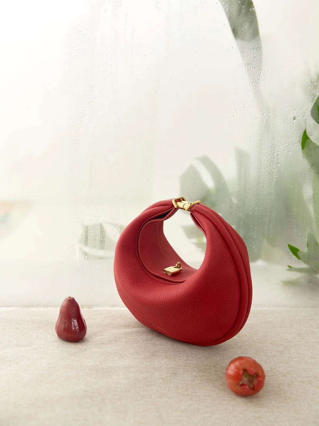Medium Luna Bag - Lucky Red