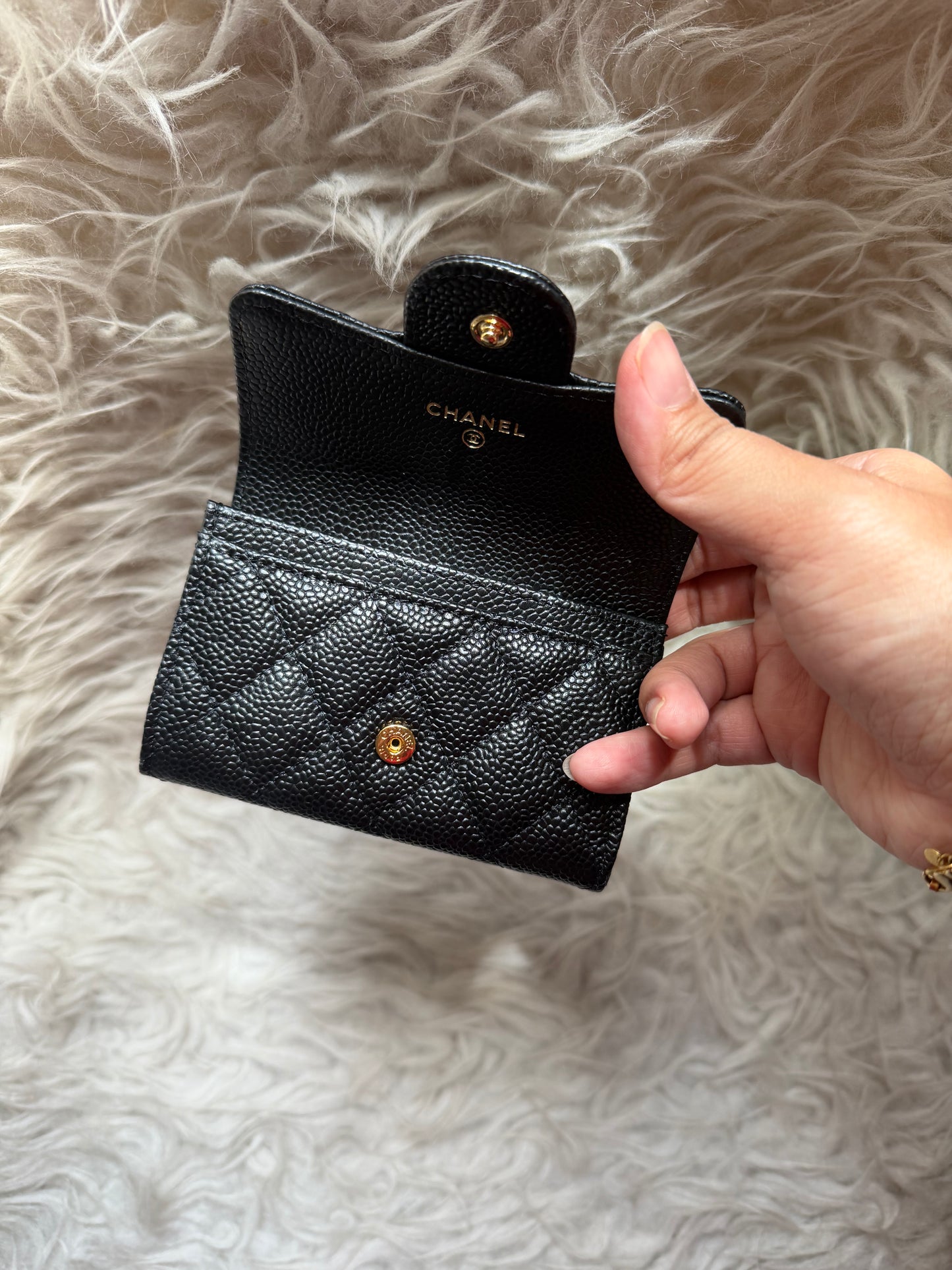 (Readystock) Chanel Small Wallet - Black