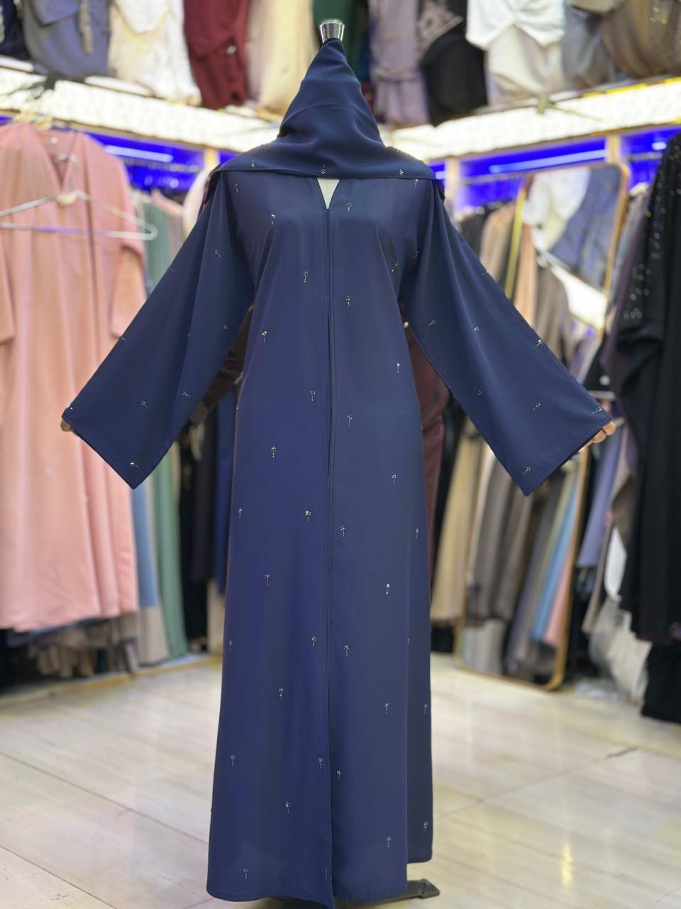 Sparkling Jubah (Dark Blue)