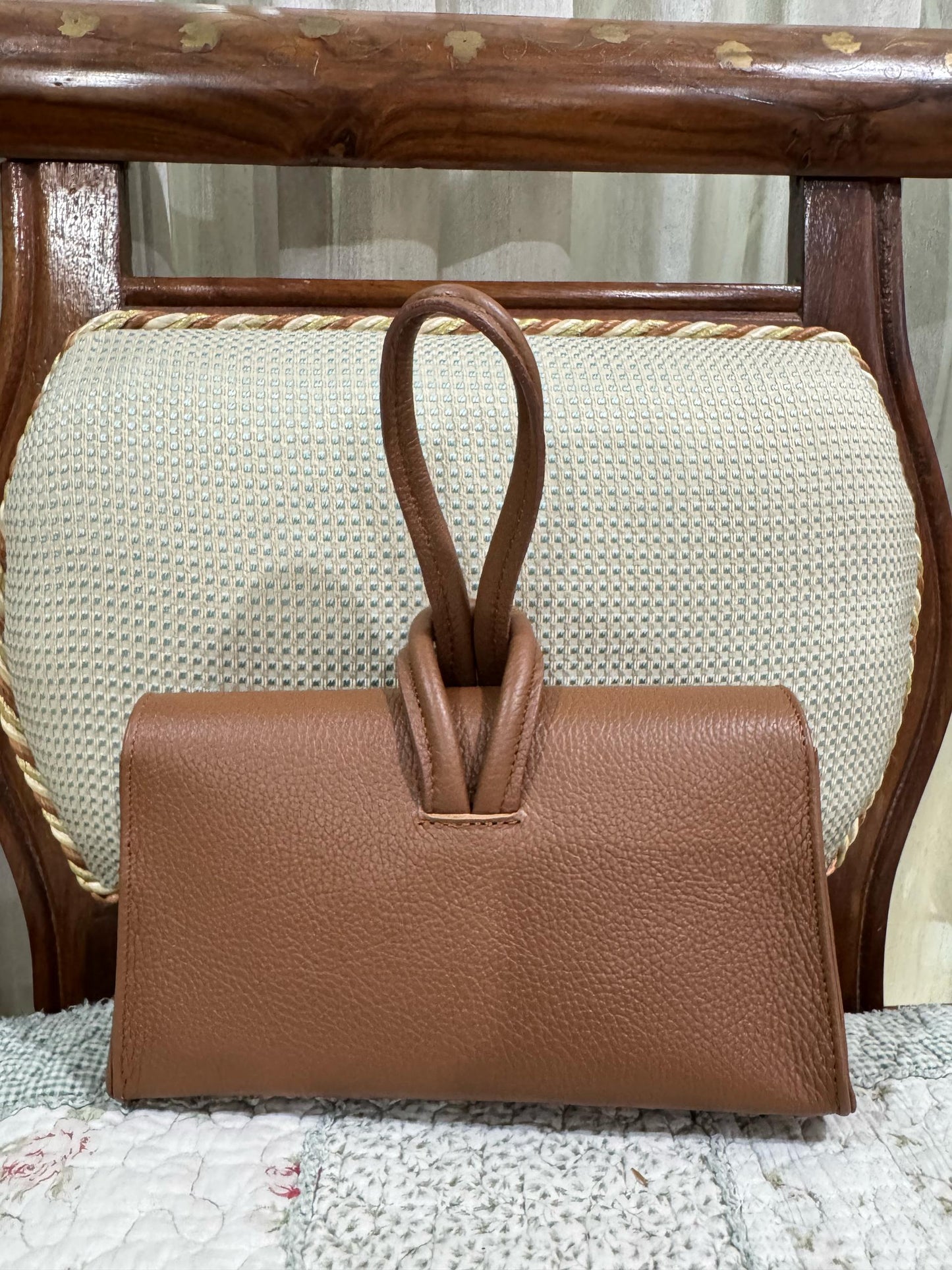 Leather Bag Paris- Tan
