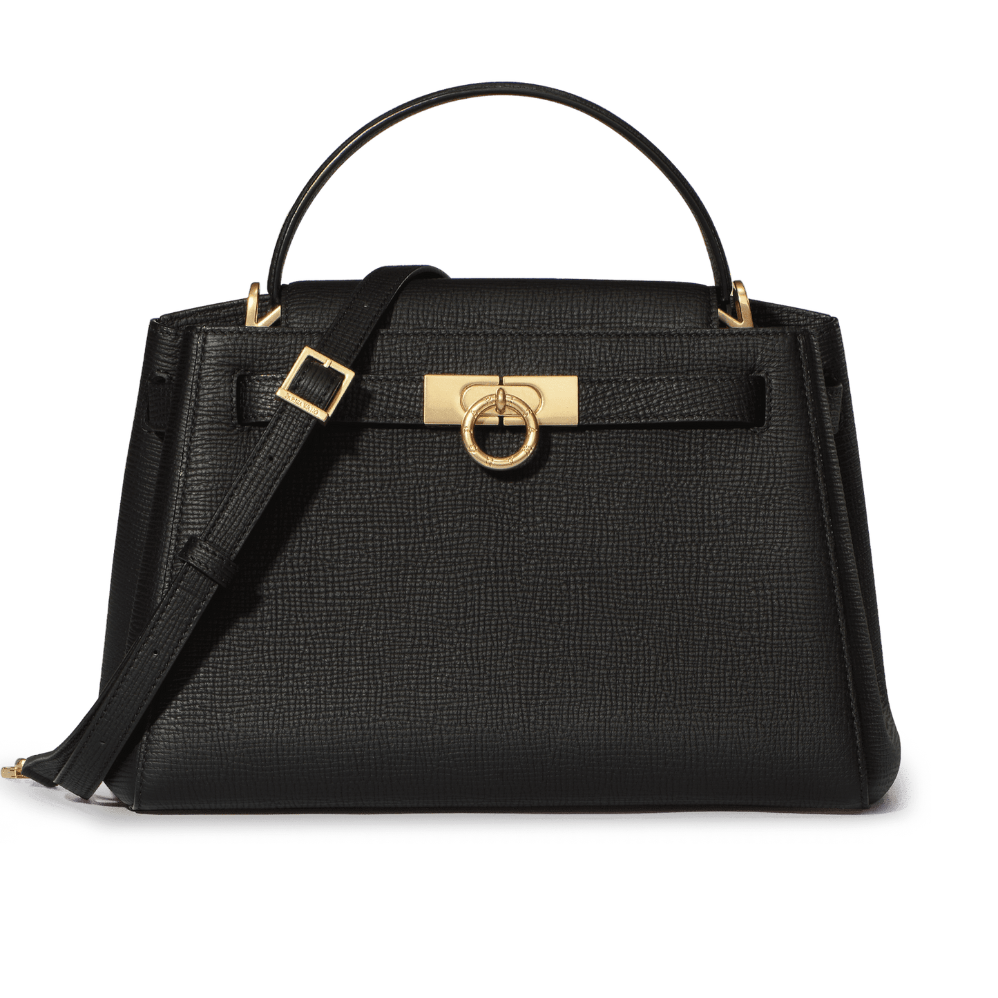 Madison Large Top Handle Bag - Black