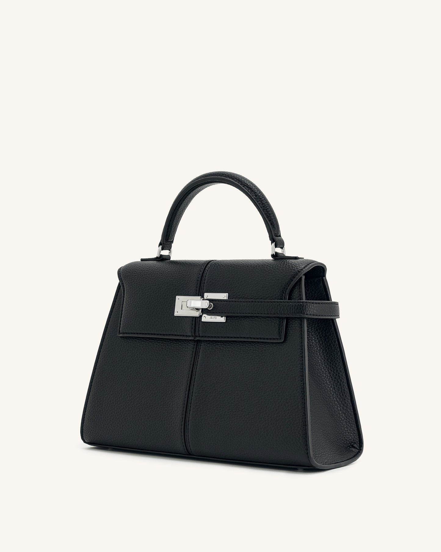 JW PEI Pink Elise Large Top Handle Bag - Black