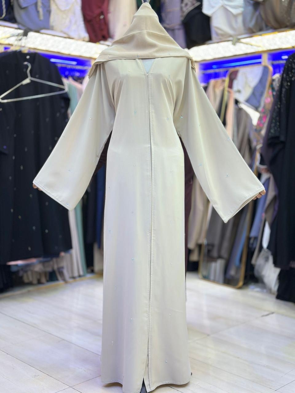 Sparkling Jubah (White)