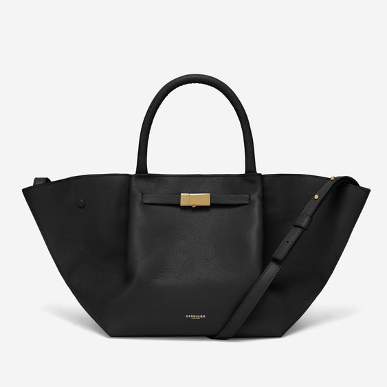 Demellier The Midi New York - Black Small Grain