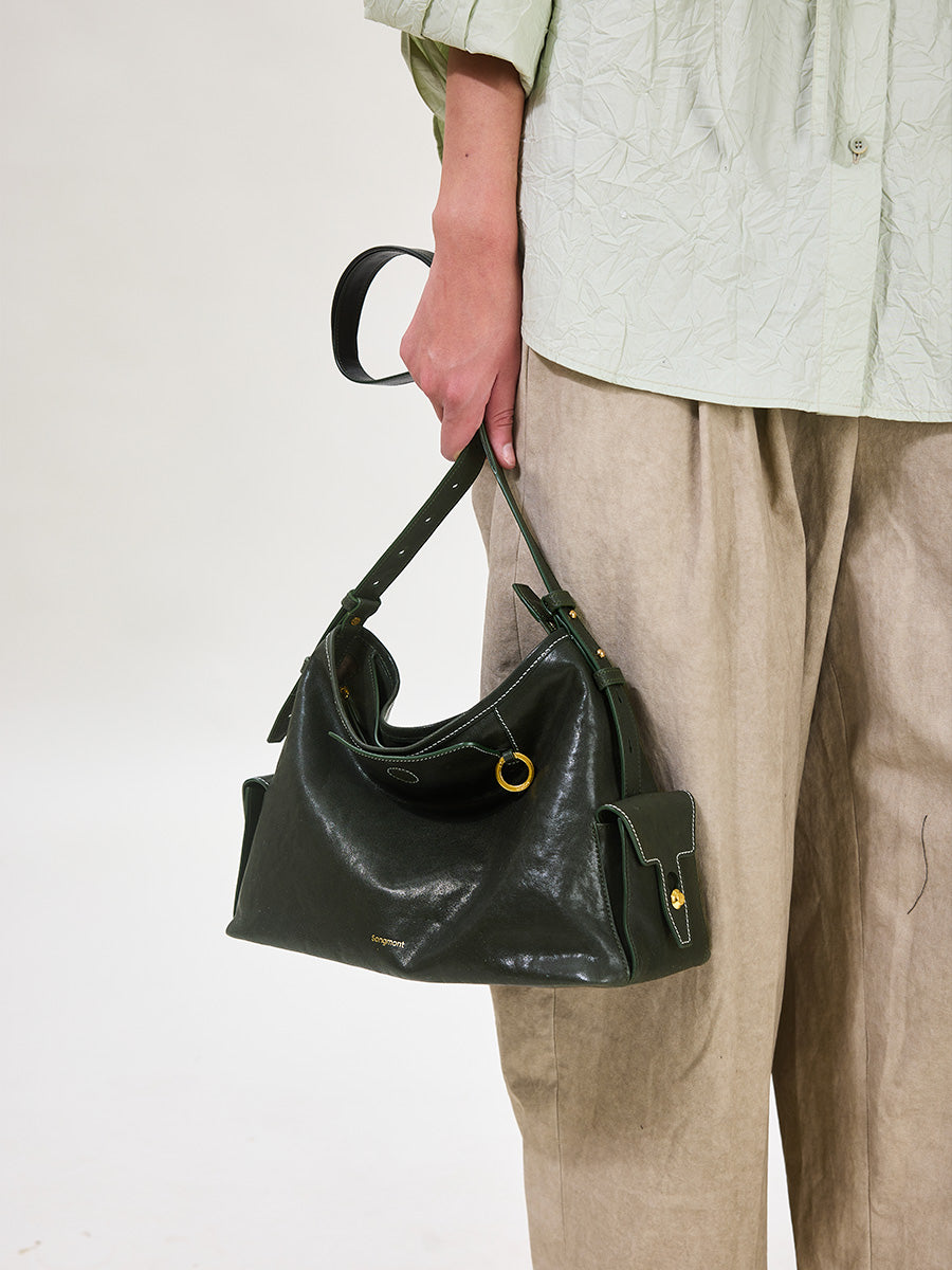Small Yore Hobo Bag - Forest
