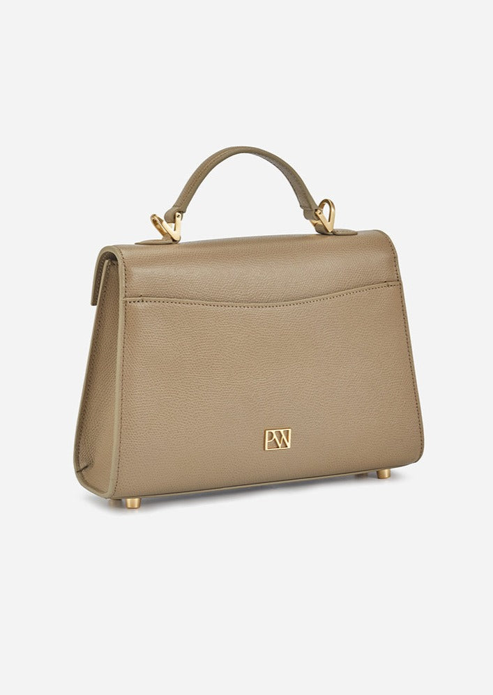 Grace Top Handle Bag Eve - Cream
