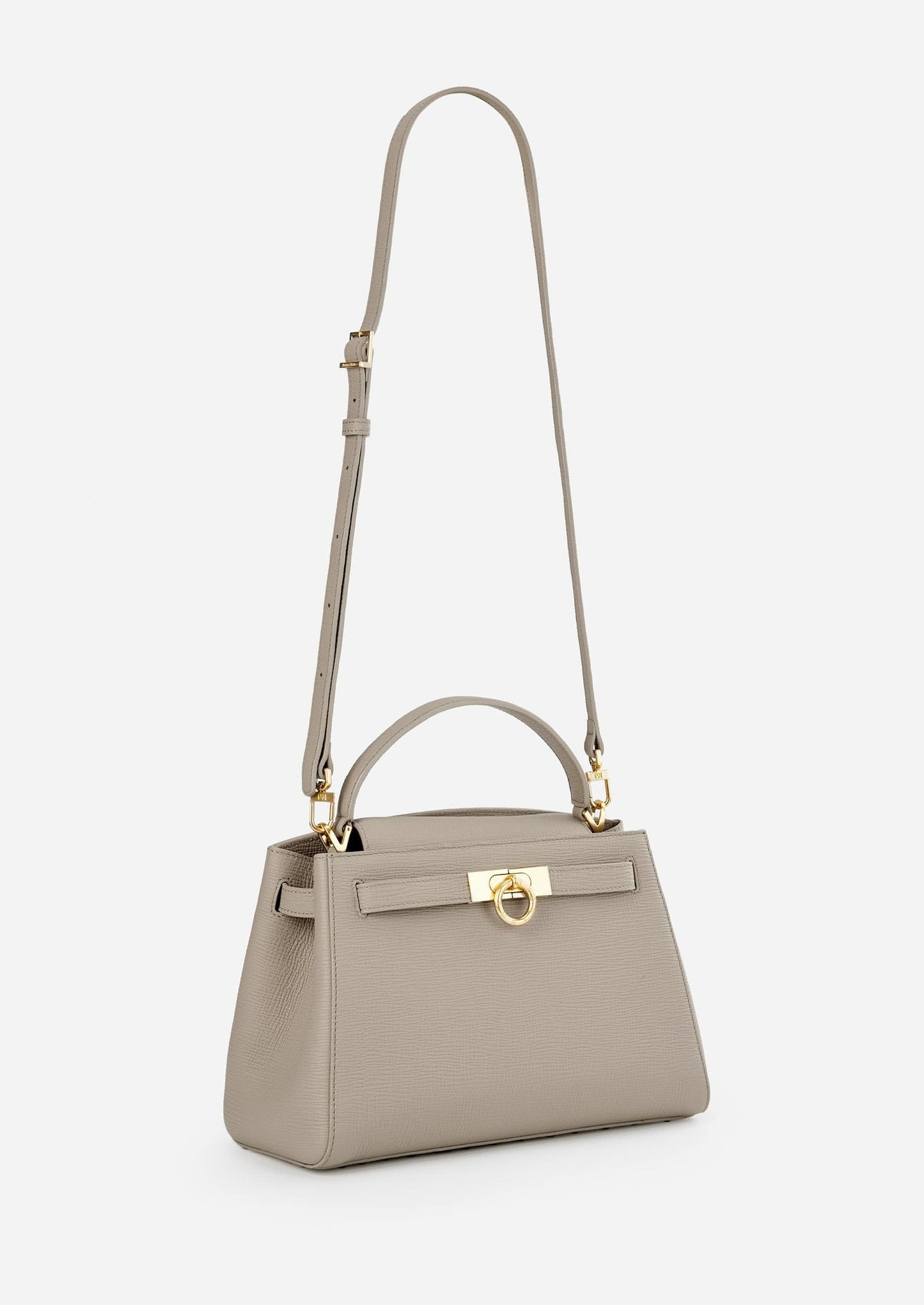 Madison Large Top Handle Bag - Taupe