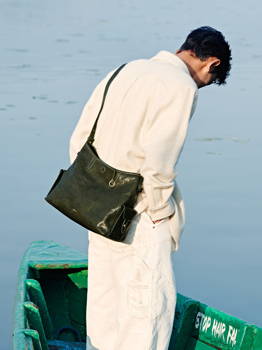 Small Yore Hobo Bag - Forest