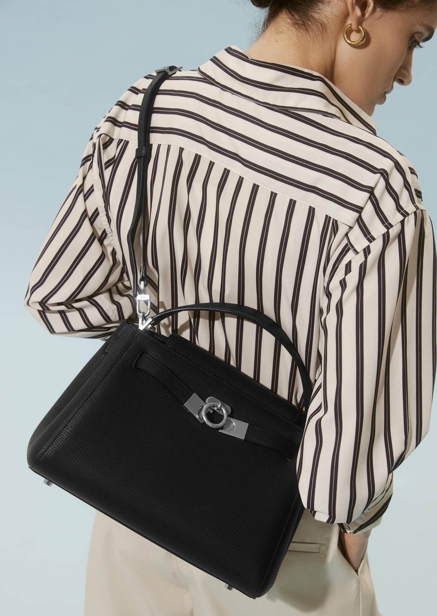 Madison Large Top Handle Bag - Chestnut