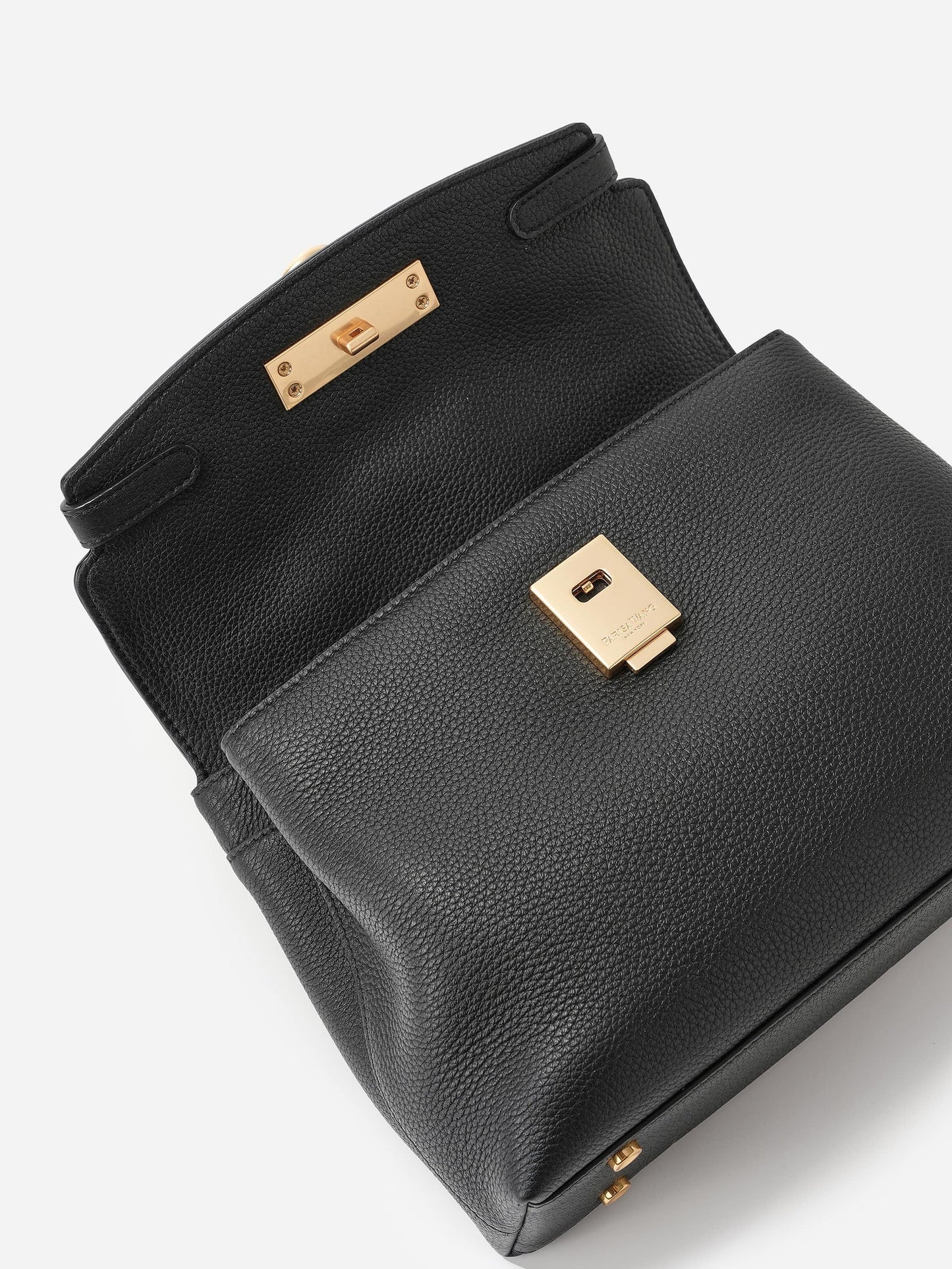 Grace Soft Top Handle Bag - Black