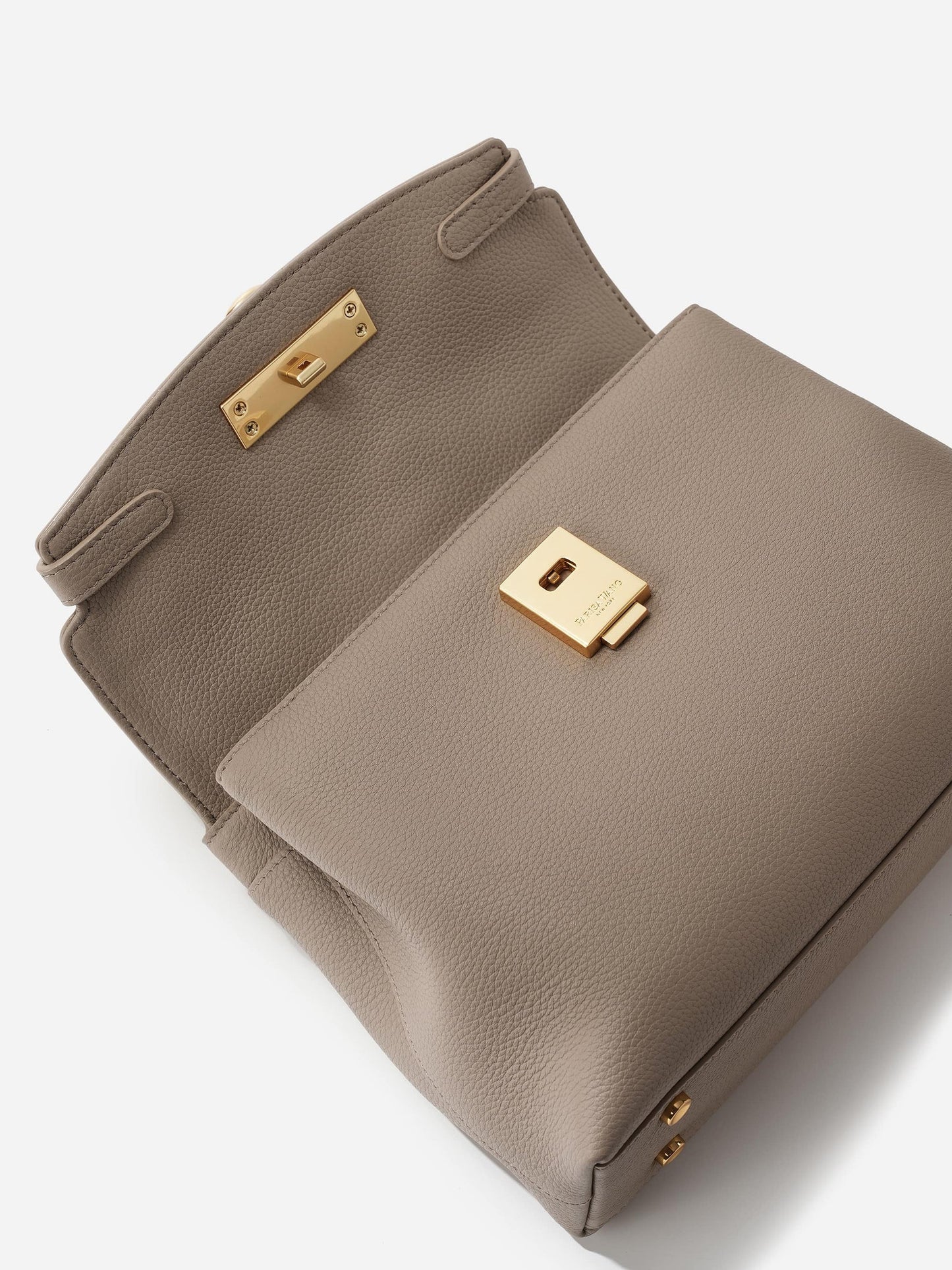 Grace Soft Top Handle Bag - Taupe