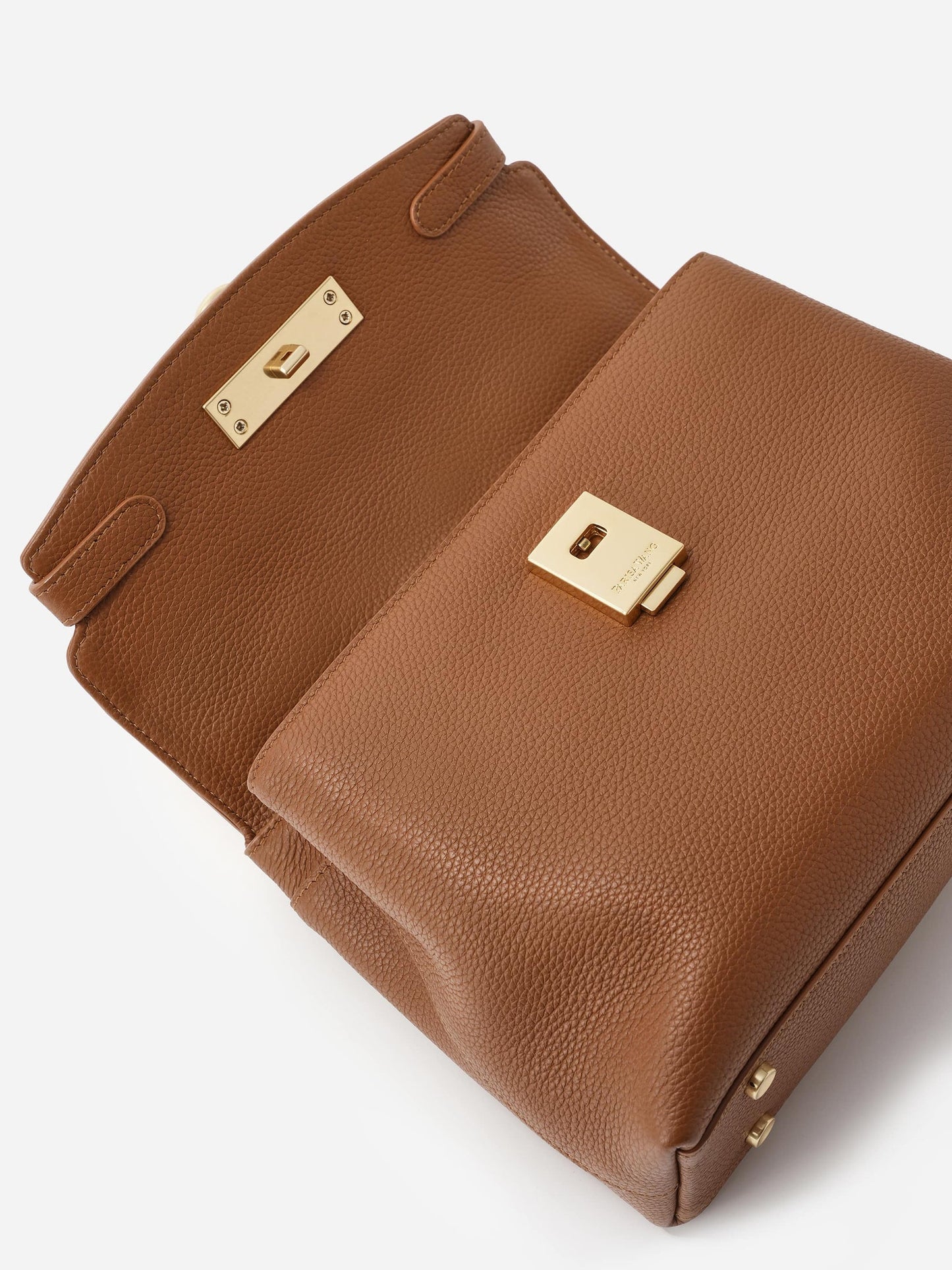 Grace Soft Top Handle Bag - Brown