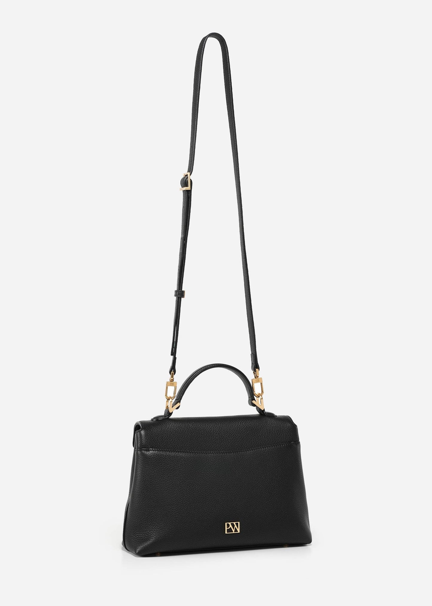 Grace Soft Top Handle Bag - Black