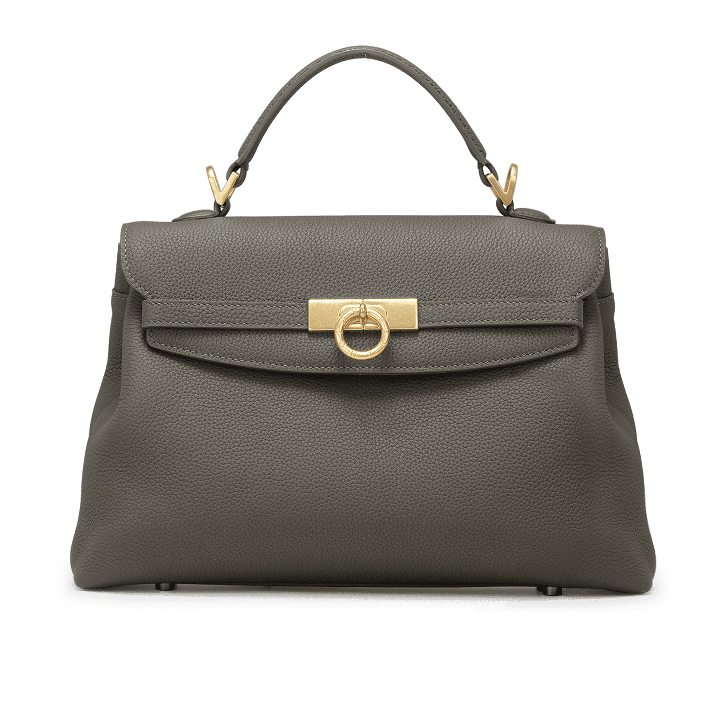Grace Medium Soft Top Handle Bag - Parisian Grey