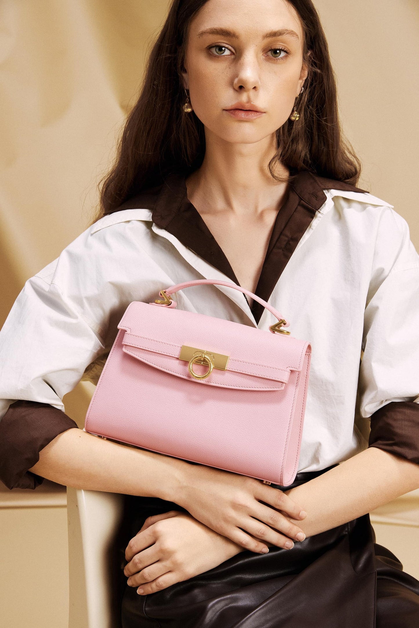 Grace Top Handle Bag Eve - Pink