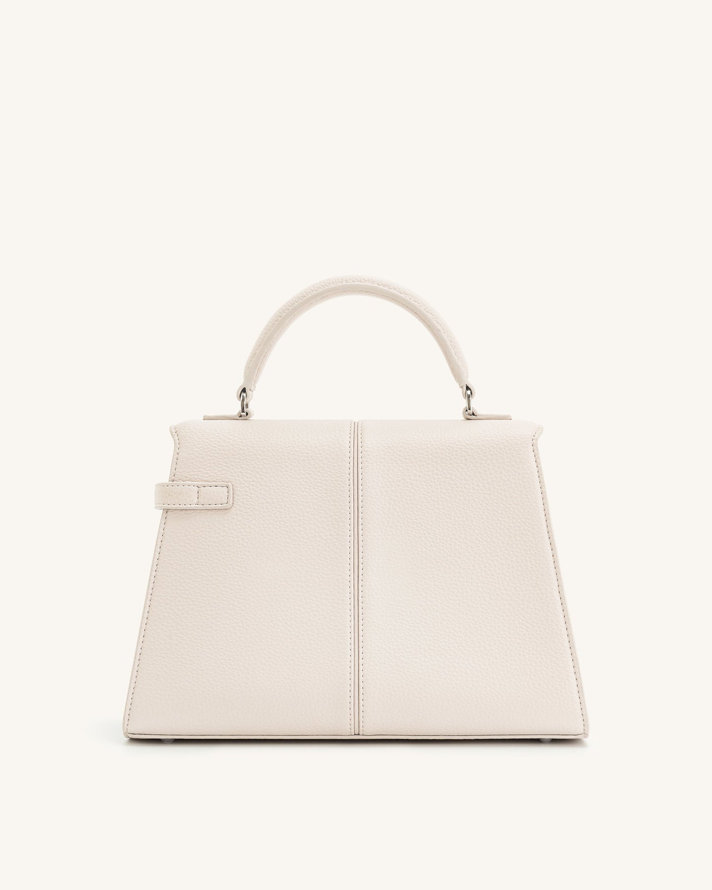 JW PEI Pink Elise Large Top Handle Bag - White