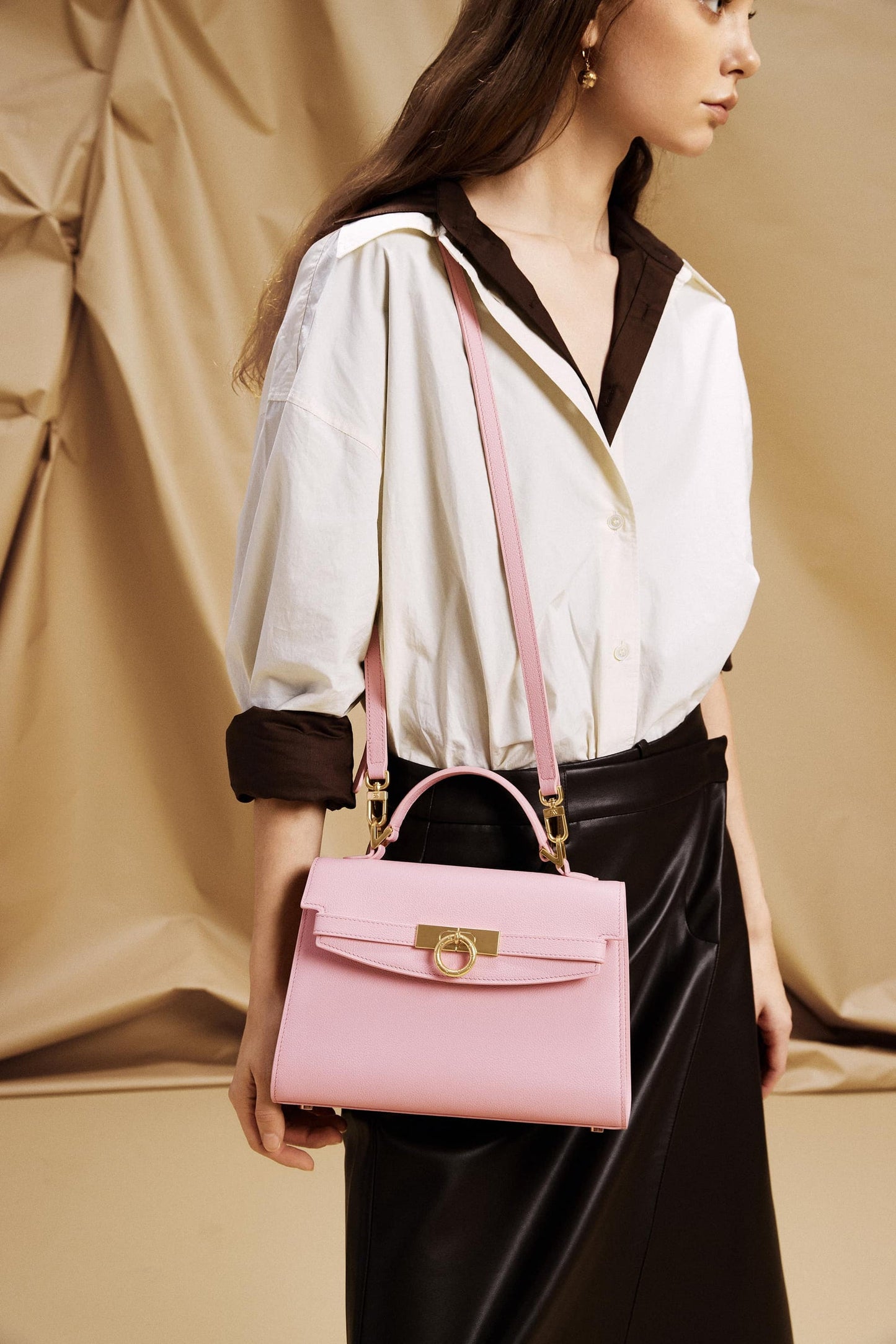 Grace Top Handle Bag Eve - Pink
