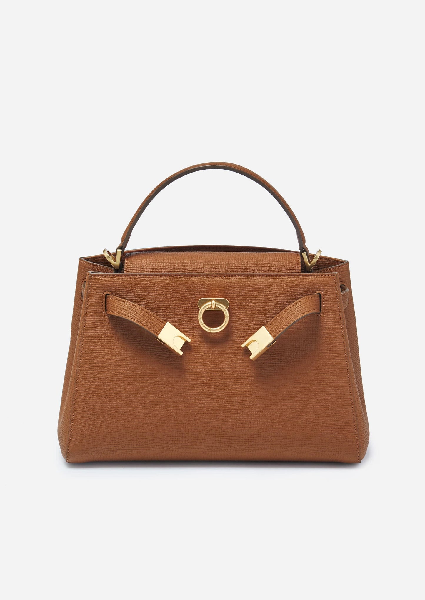 Madison Large Top Handle Bag - Chestnut