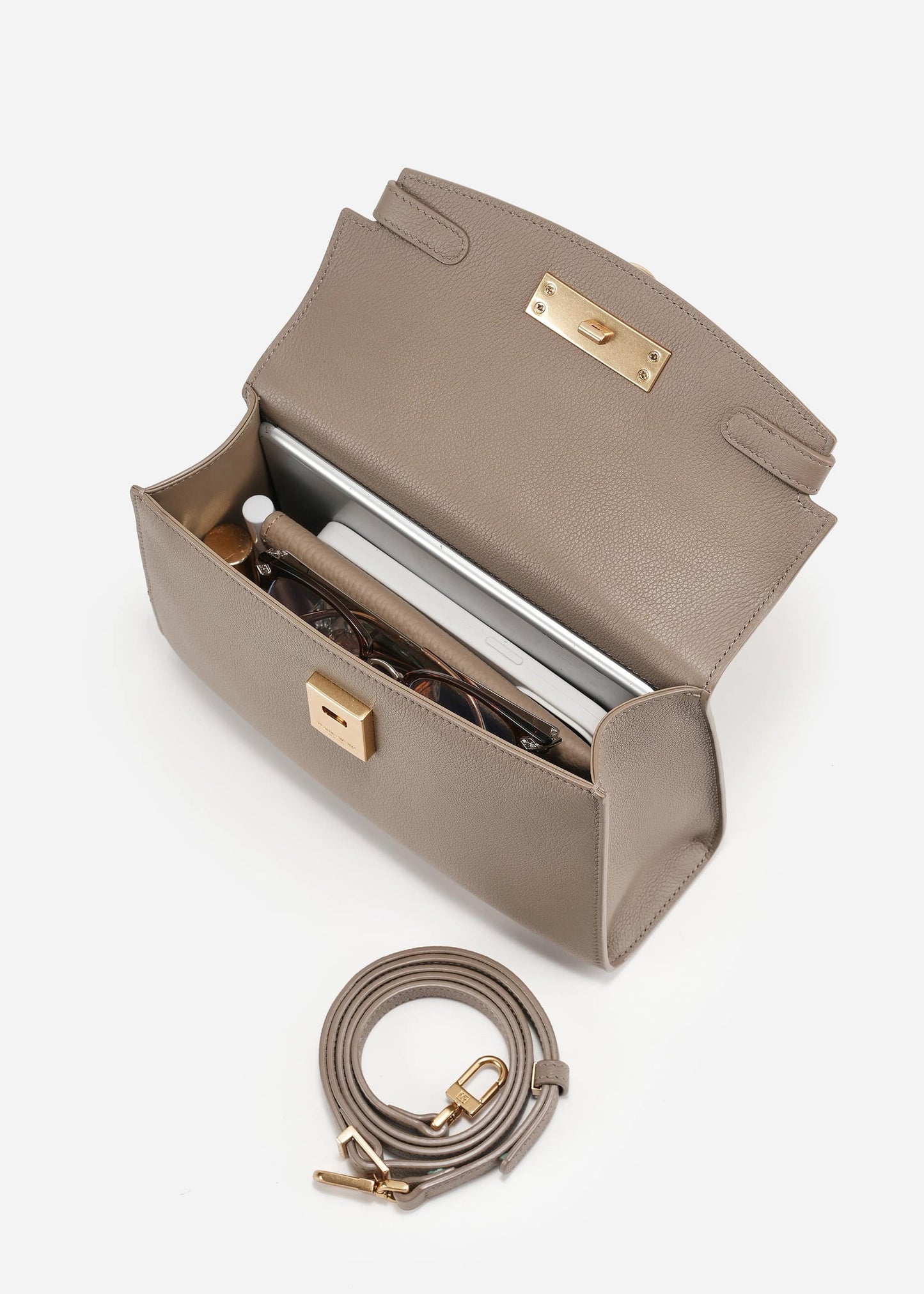 Grace Top Handle Bag Eve - Taupe