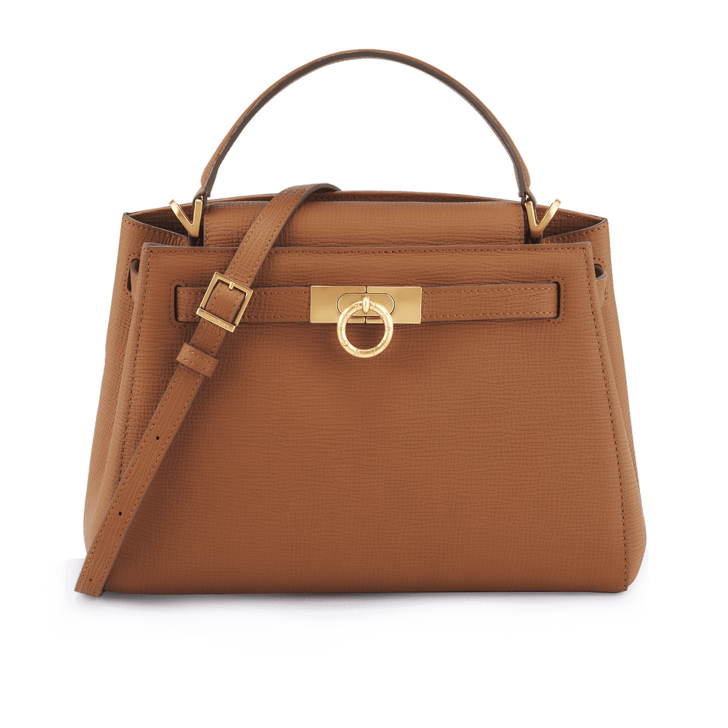 Madison Large Top Handle Bag - Chestnut