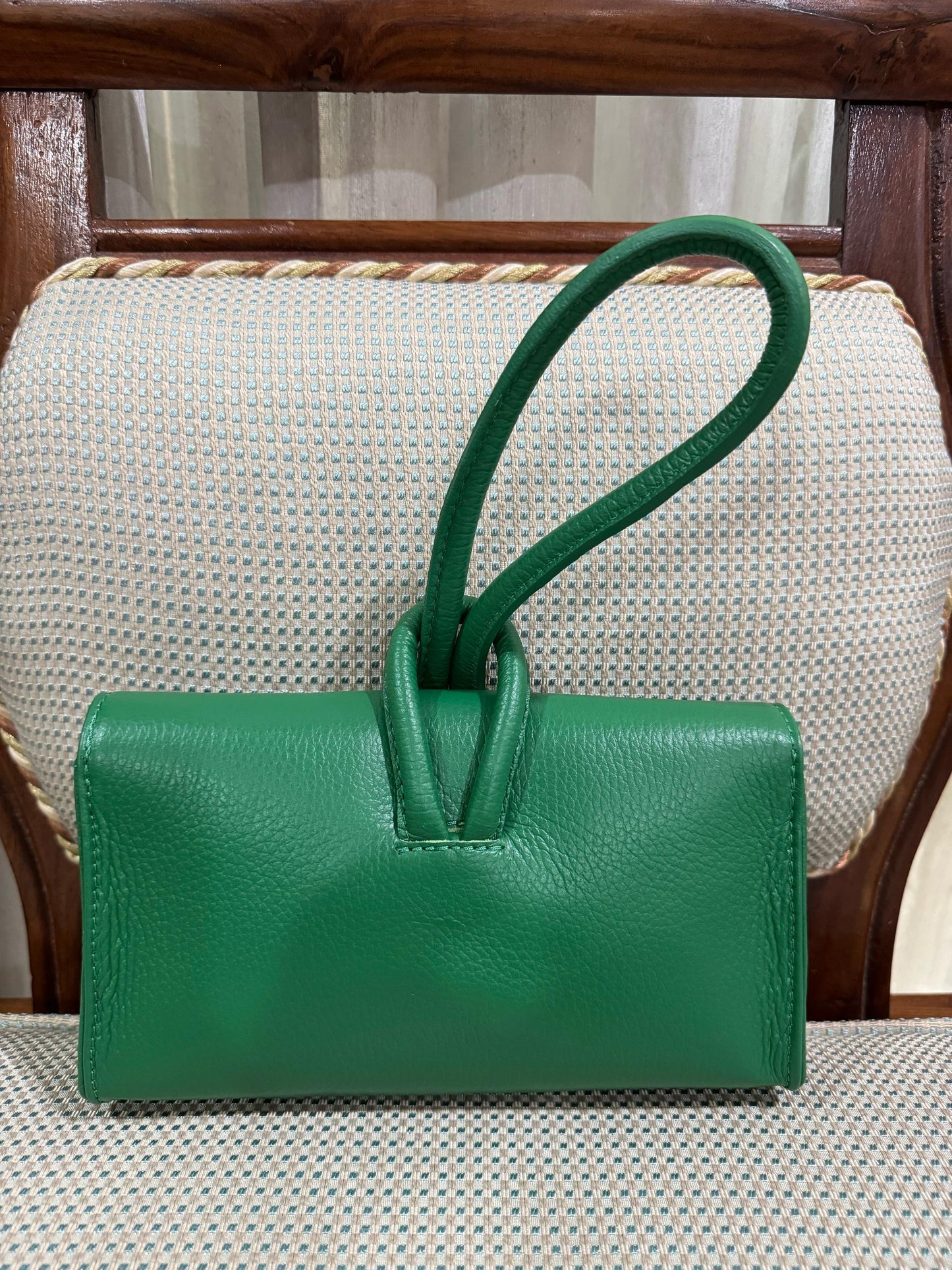Leather Bag Paris- Emerland Green