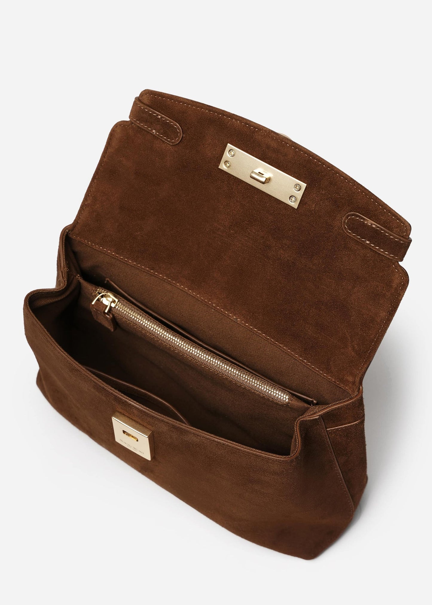 Grace Soft Top Handle Bag - Brown Sundae
