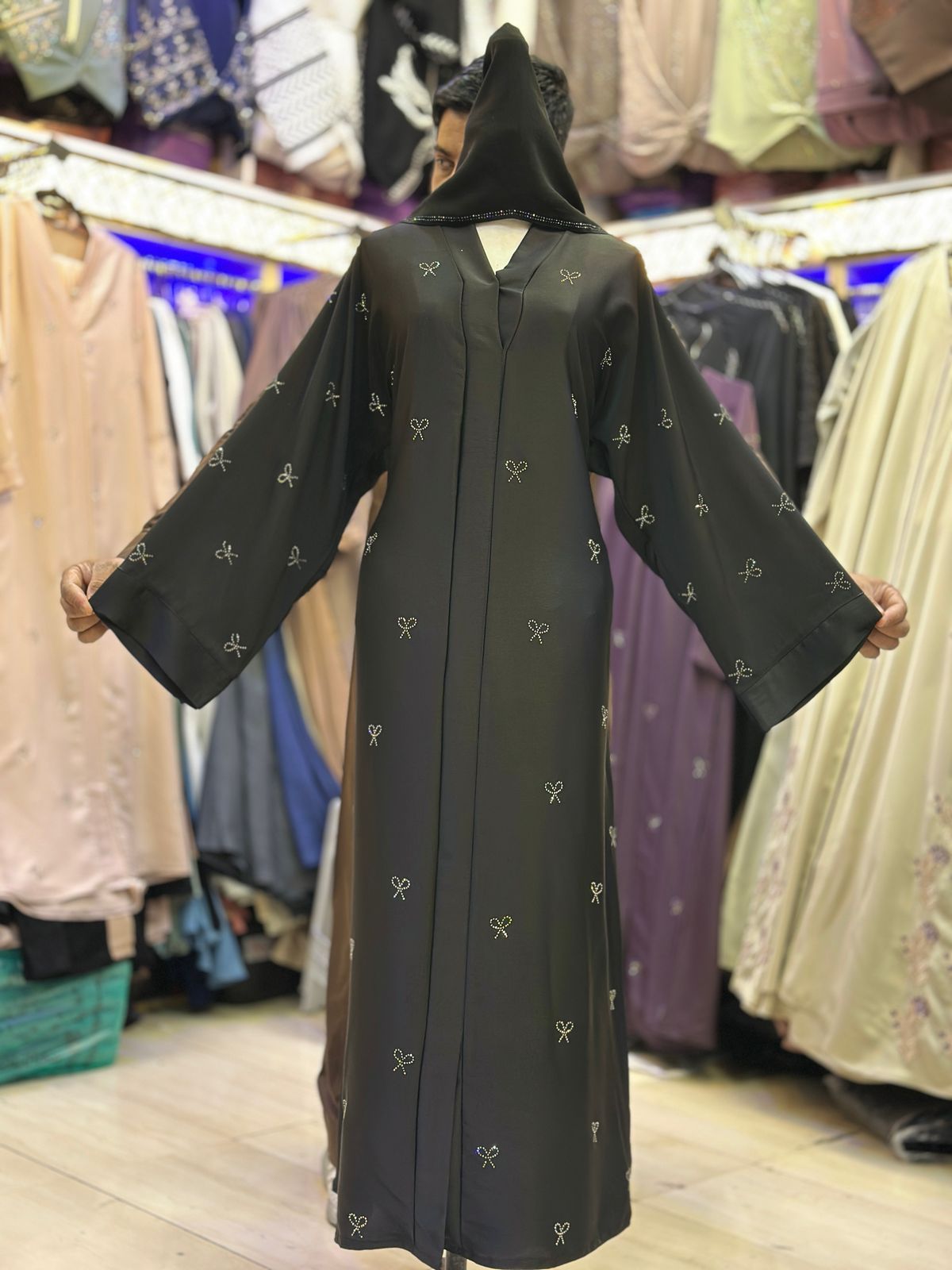 Ribbon Jubah (Black)