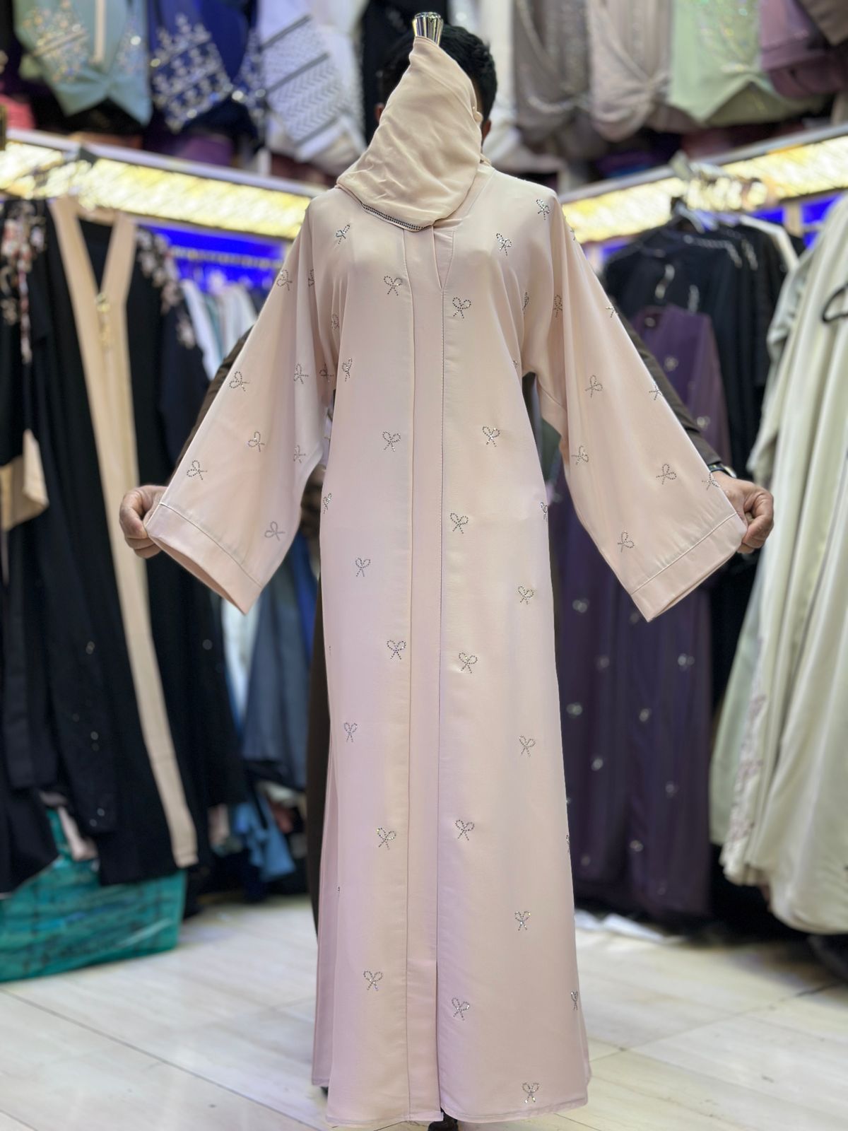 Ribbon Jubah (Pink)