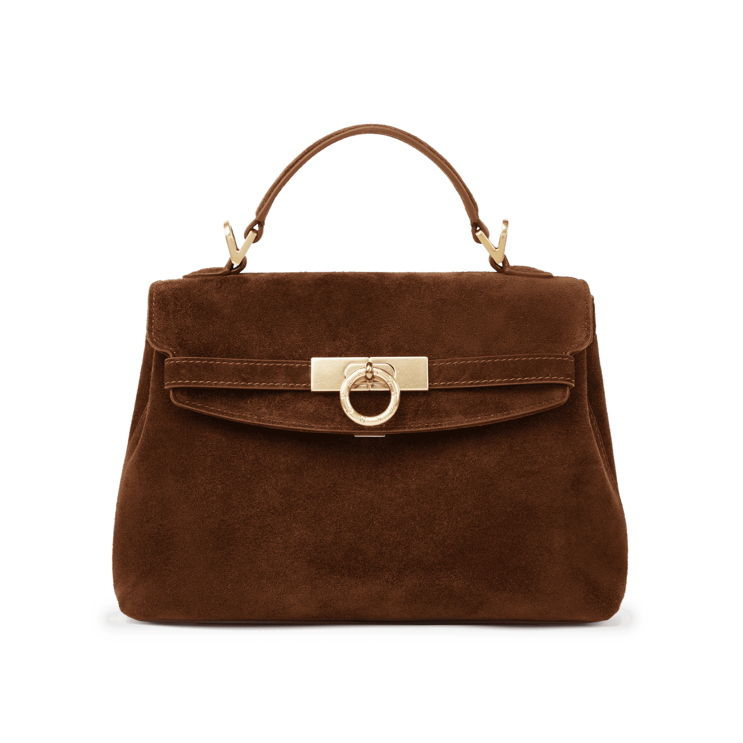 Grace Soft Top Handle Bag - Brown Sundae