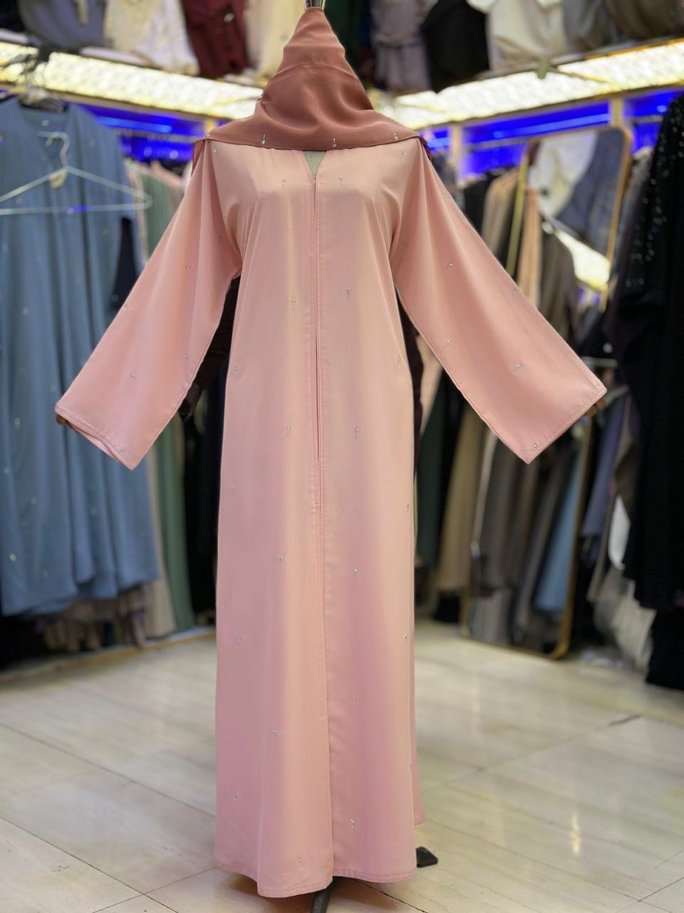 Sparkling Jubah (Pink)