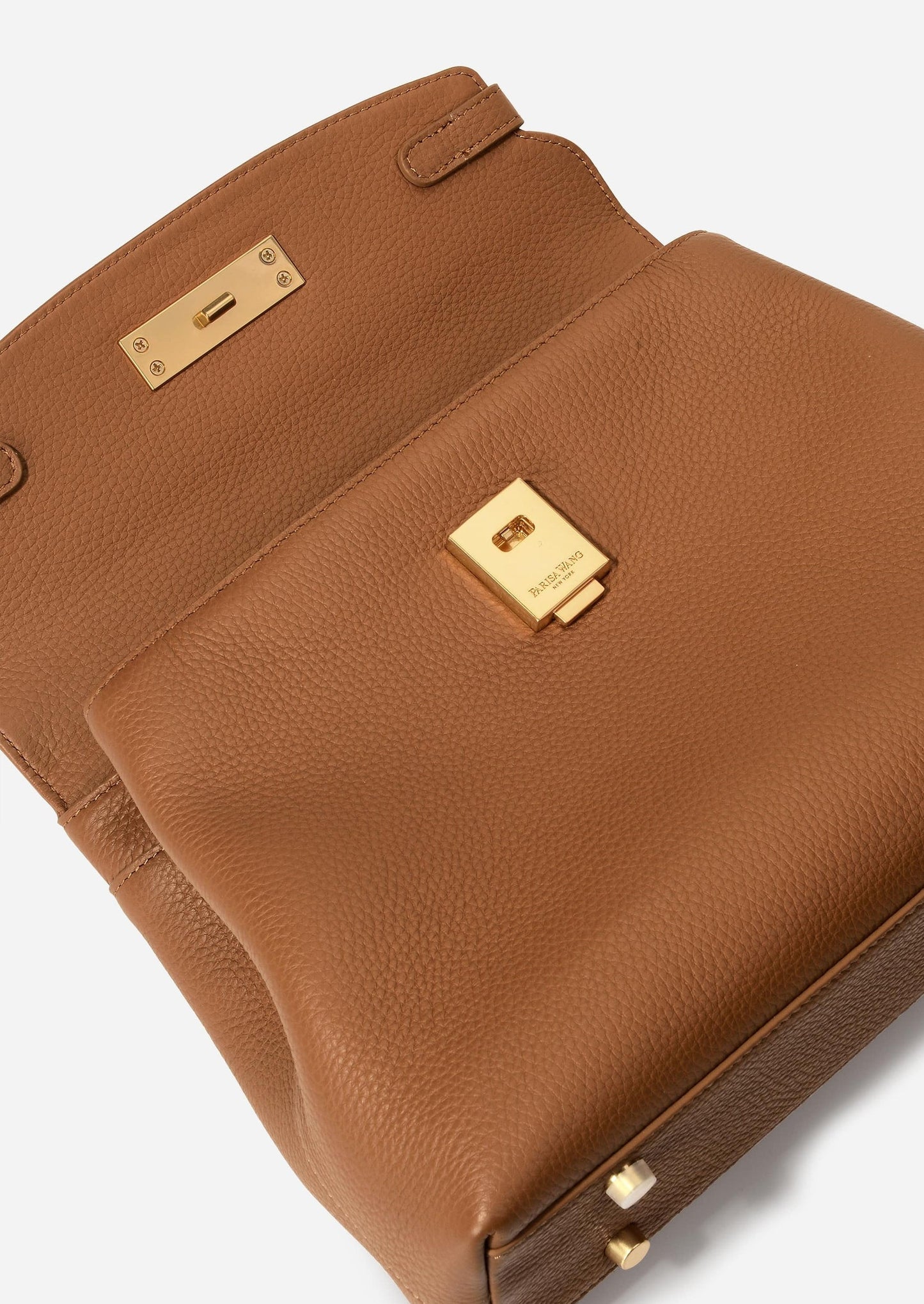 Grace Medium Soft Top Handle Bag - Brown