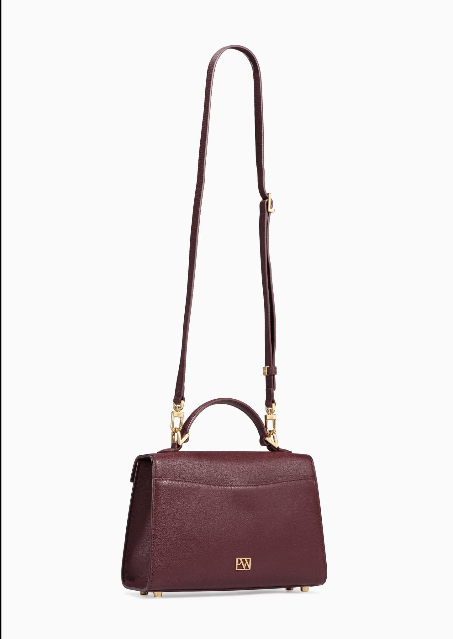 Grace Top Handle Bag Eve - Burgundy