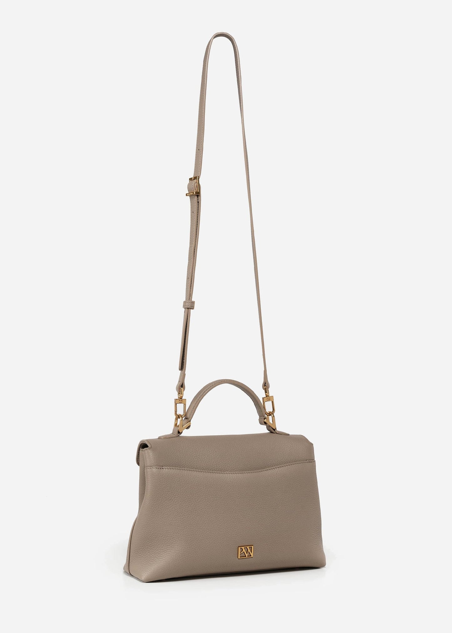 Grace Soft Top Handle Bag - Taupe